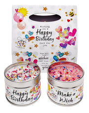 Just Because Duos | Happy Birthday & Make A Wish Candle Gift Bag - REGN