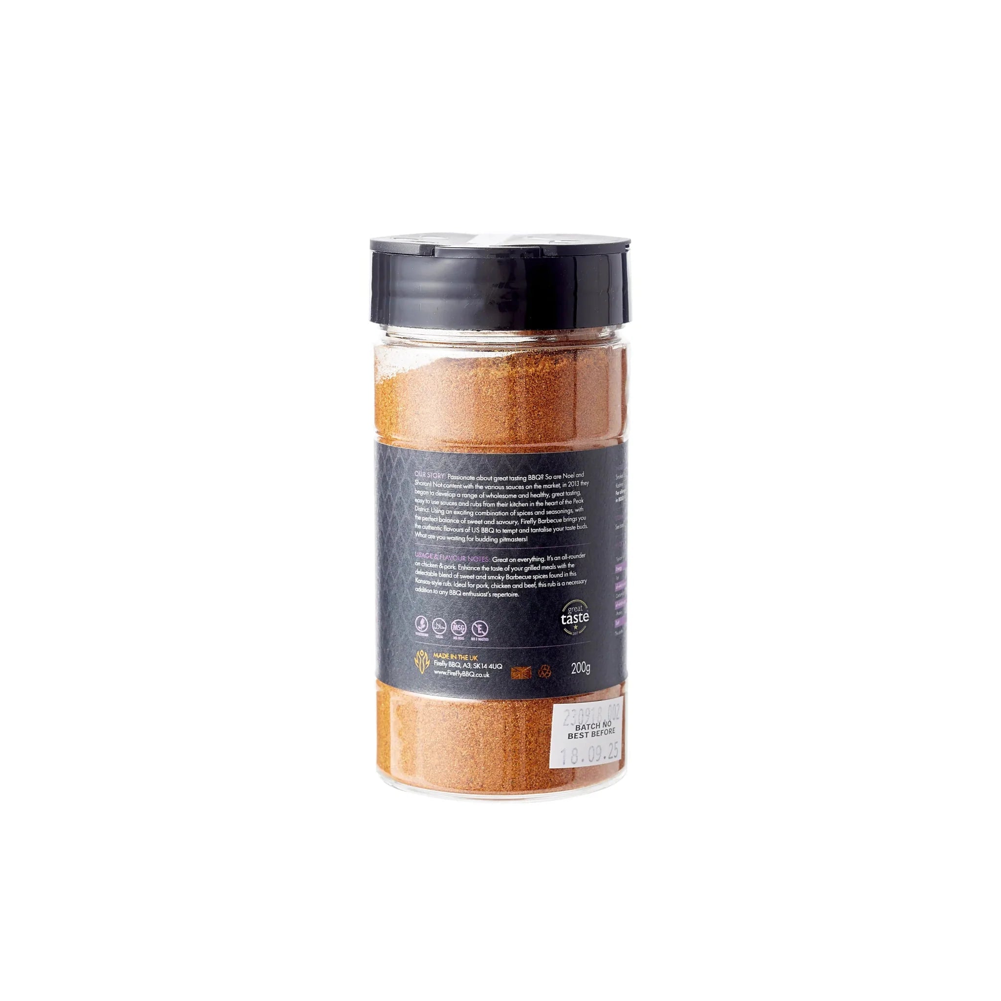 Kansas Sweet & Smoky BBQ Rub - REGN