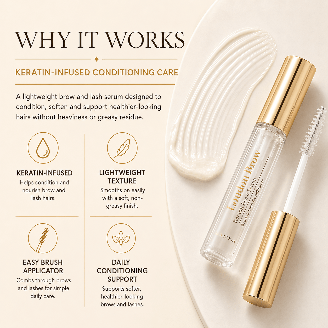 Keratin Brow & Lash Boost Serum - REGN