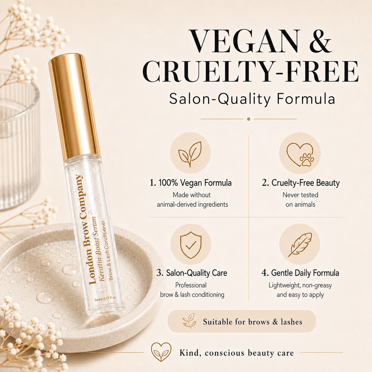 Keratin Brow & Lash Boost Serum - REGN