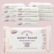 Kinder by Nature Water-Based Baby Wipes | 99% Water Biodegradable Baby Wipes | Sensitive & Eczema-Prone Skin - REGN