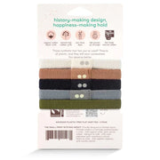 KOOSHOO Classics Organic Plastic-Free Hair Ties – 5 Pack - REGN