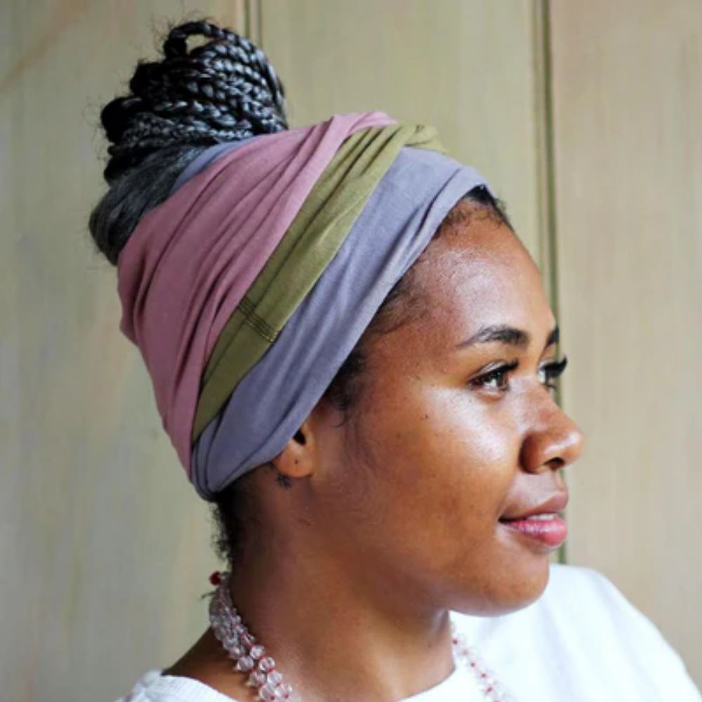 KOOSHOO Twist Headband Jet Black – Organic Fairtrade - REGN