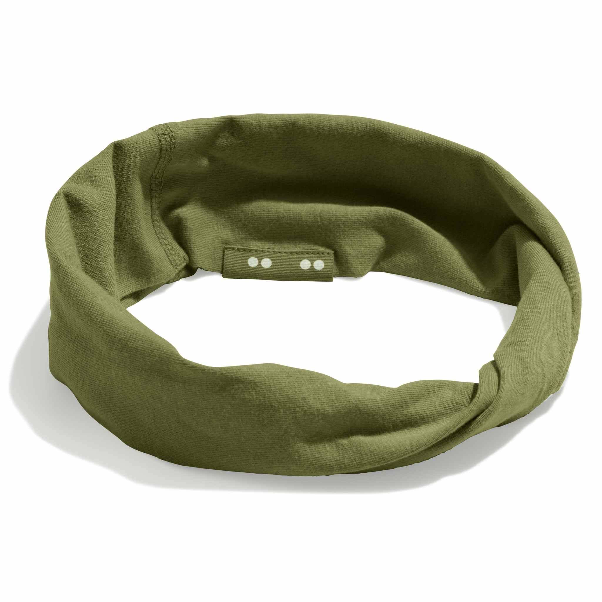 KOOSHOO Twist Headband Olive Branch – Organic Fairtrade - REGN