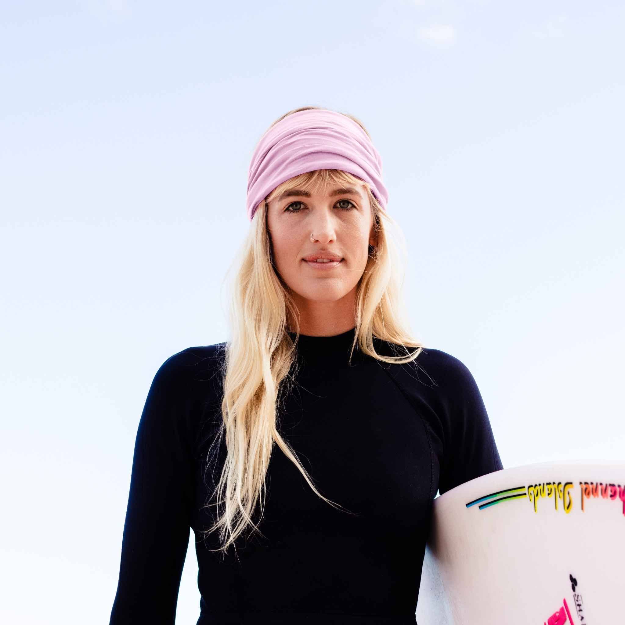 KOOSHOO Twist Headband Pink Mist – Organic Fairtrade - REGN