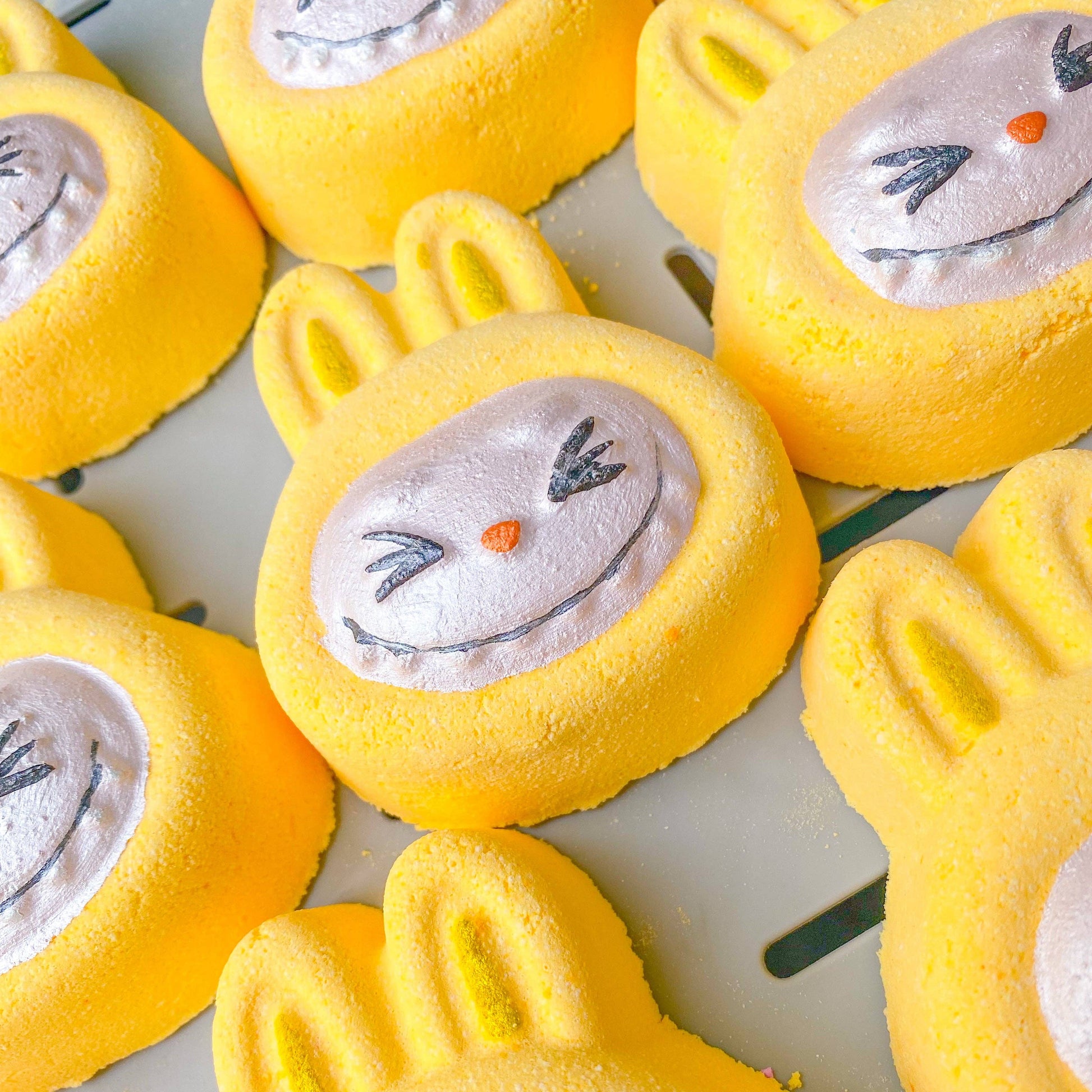 Labu Bath Bomb Yellow – Sherbet Lemon Scent - REGN