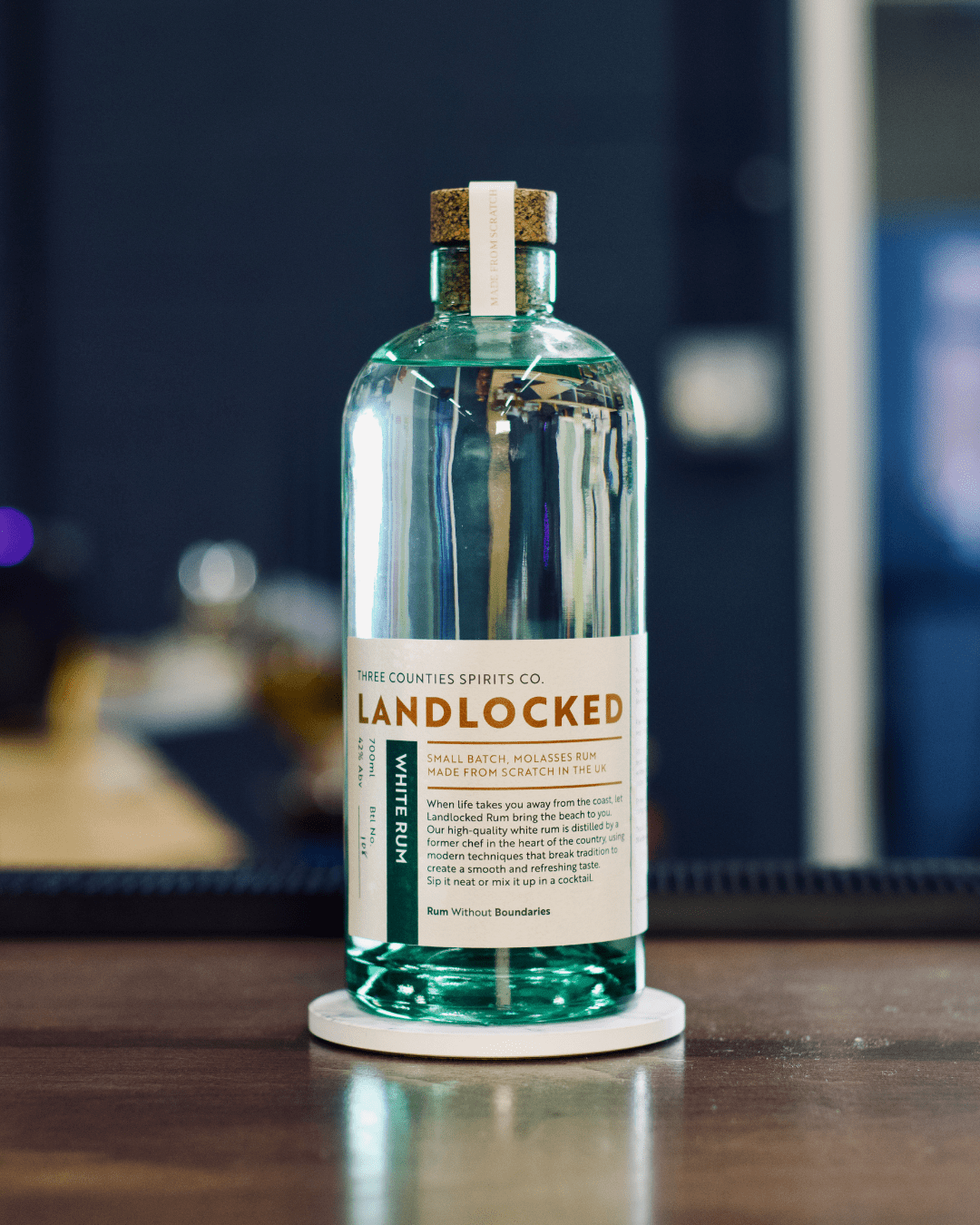 Landlocked English White Rum - REGN