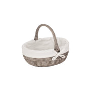 Large Antique Wash Bathroom Shopper - Lined - REGN