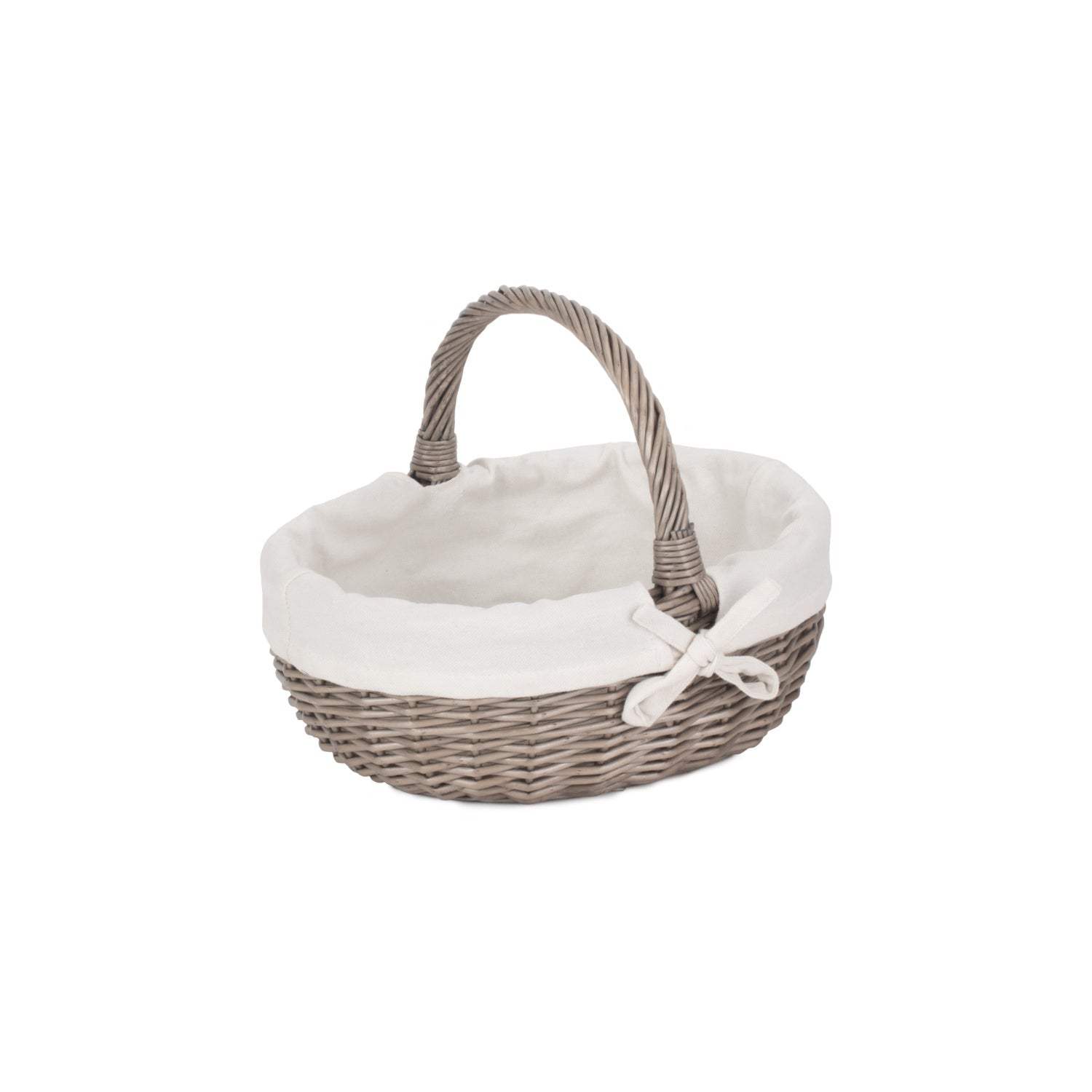 Large Antique Wash Bathroom Shopper - Lined - REGN