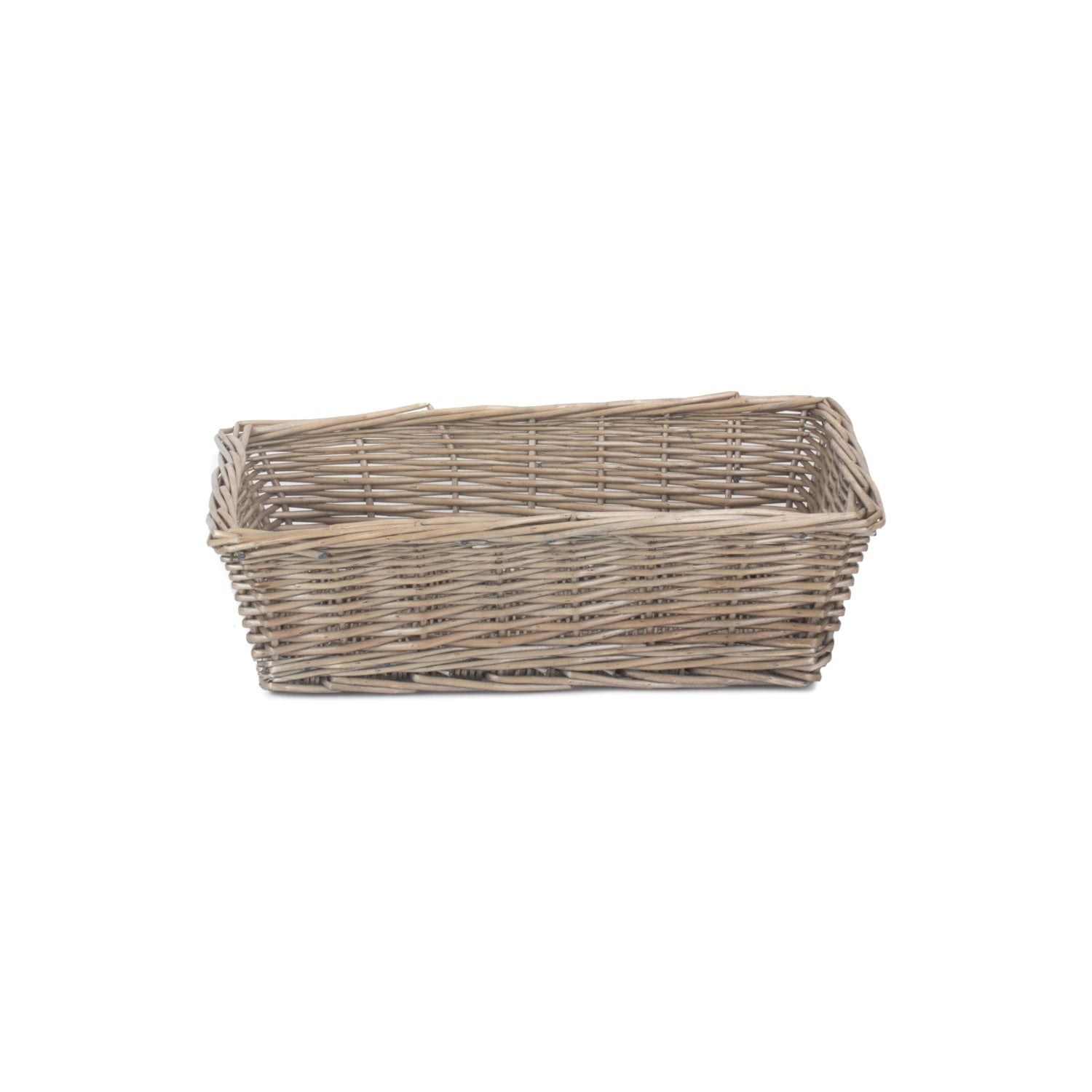Large Antique Wash Tapered Tray Basket - REGN