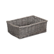Large Antique Wash Willow Tray Basket - REGN
