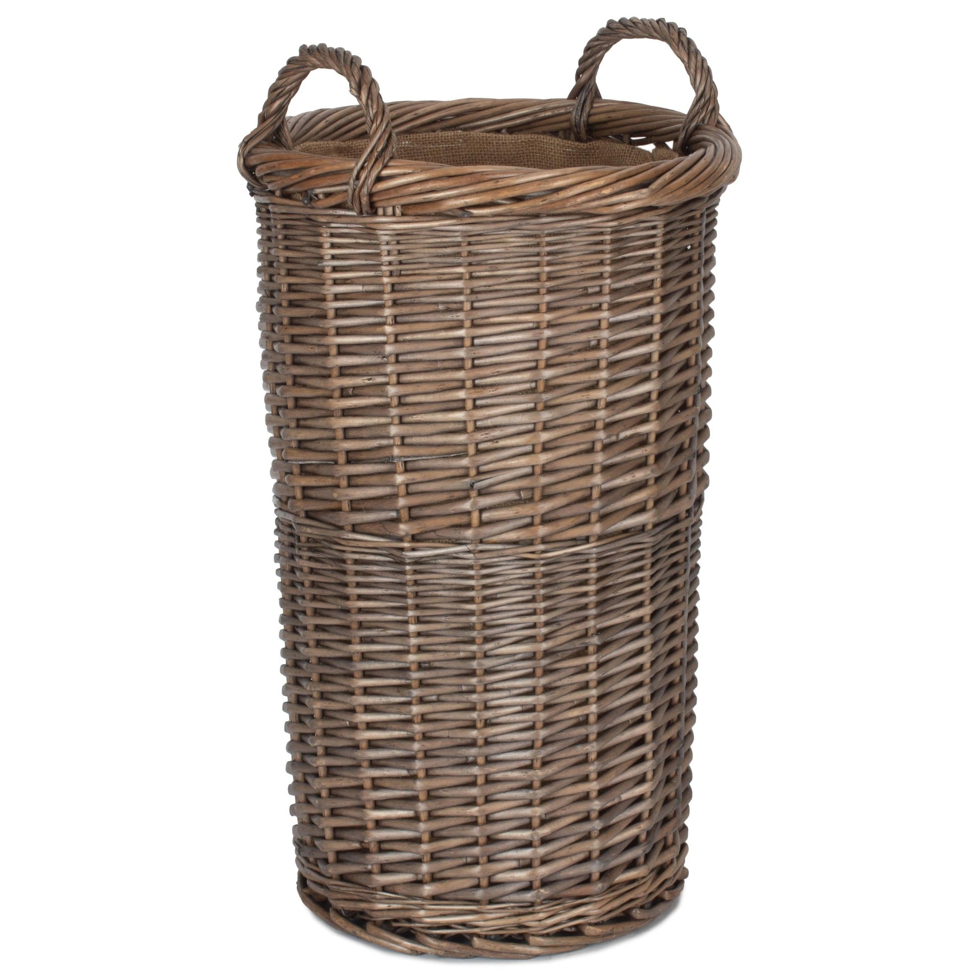 Large Antique Wash Willow Umbrella Stand - REGN