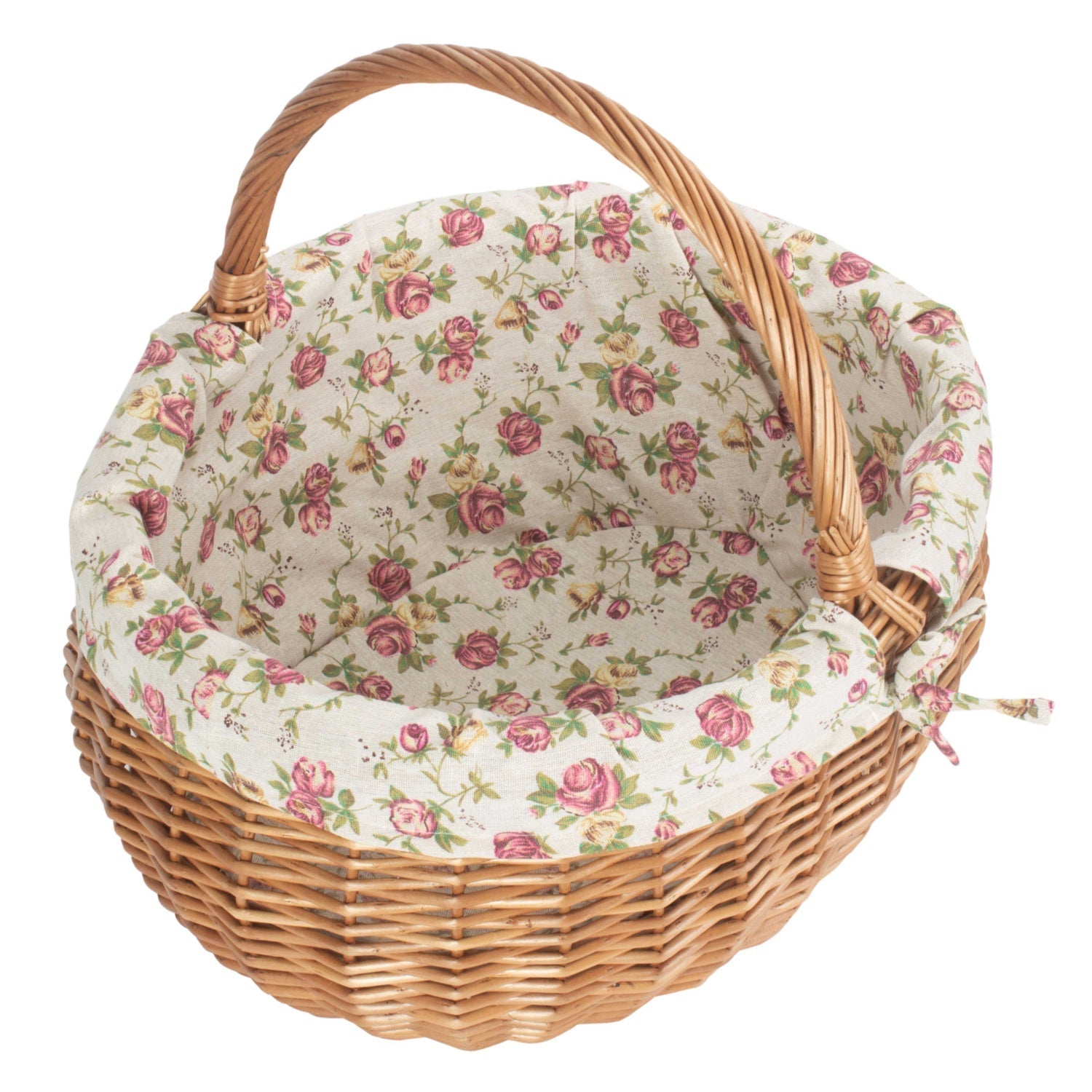 Large Deluxe Shopper With Garden Rose Lining - REGN