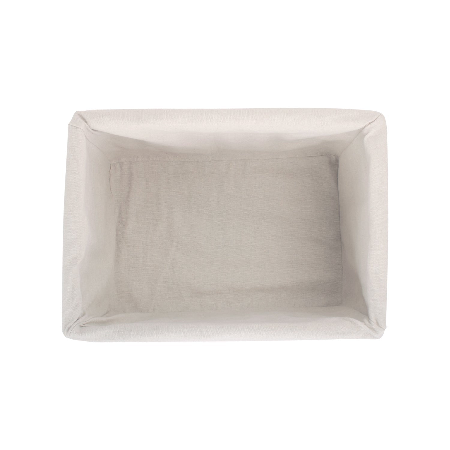Large Double Steamed Storage Basket with White Lining - REGN