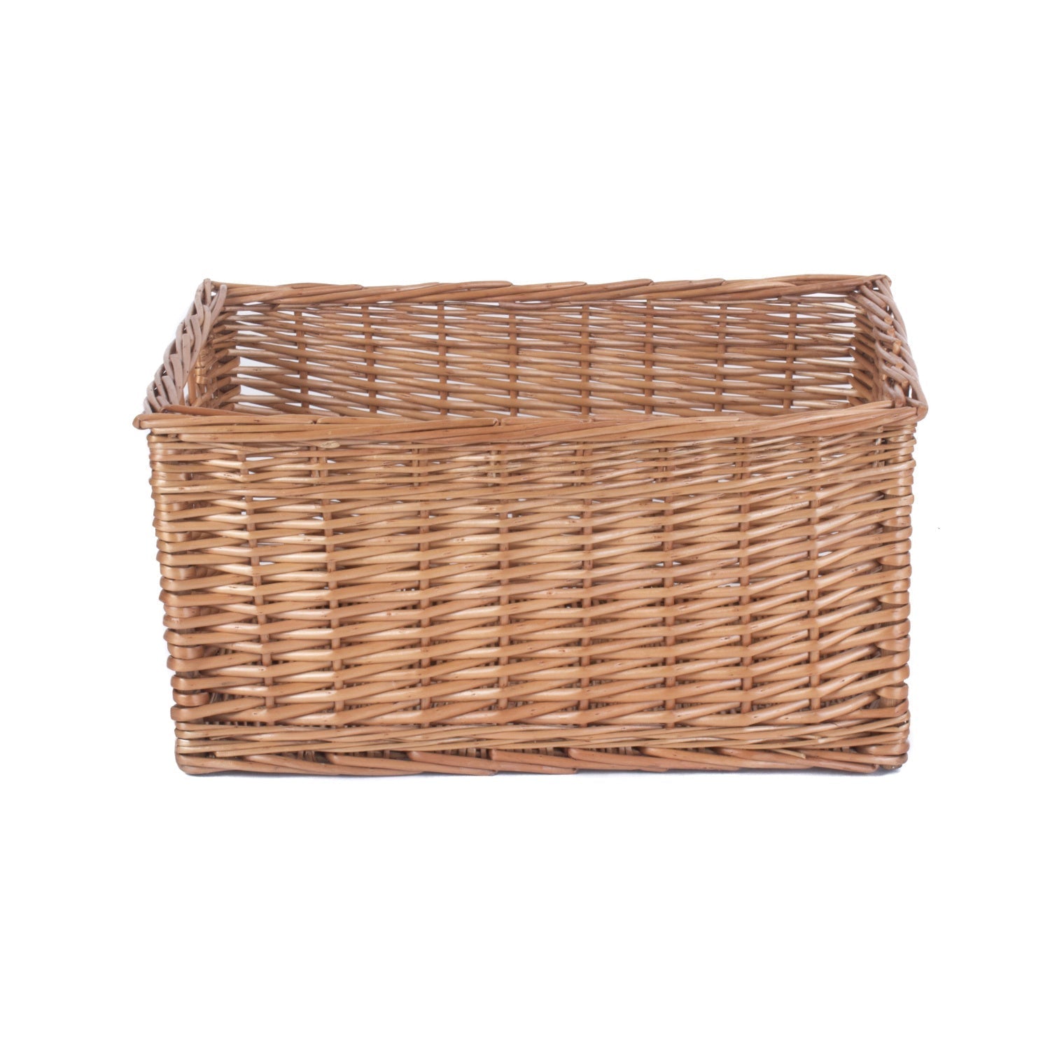 Large Double Steamed Willow Storage Basket - REGN