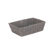Large Grey Paper Rope Tray Basket - REGN