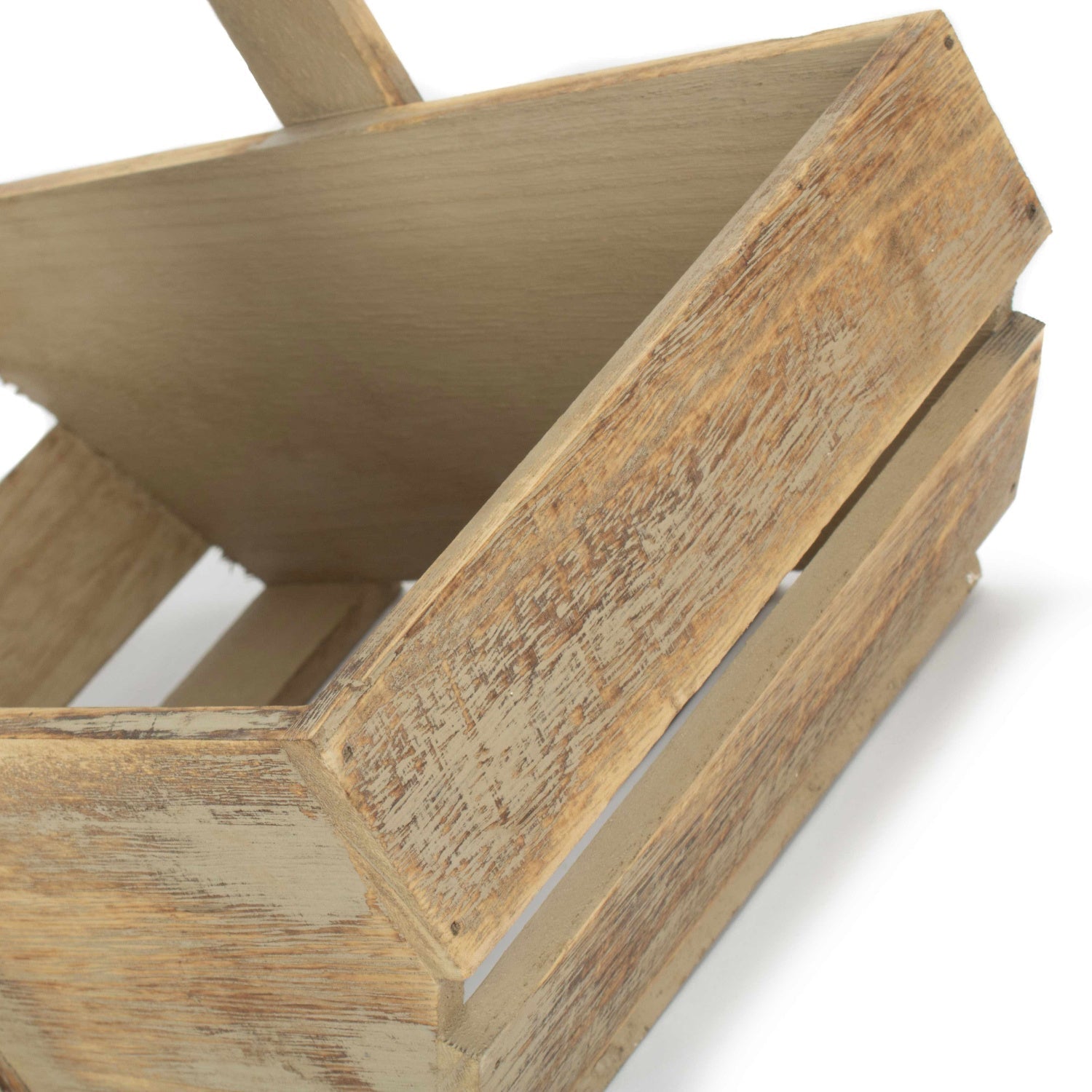 Large Oak Effect Wooden Trug - REGN
