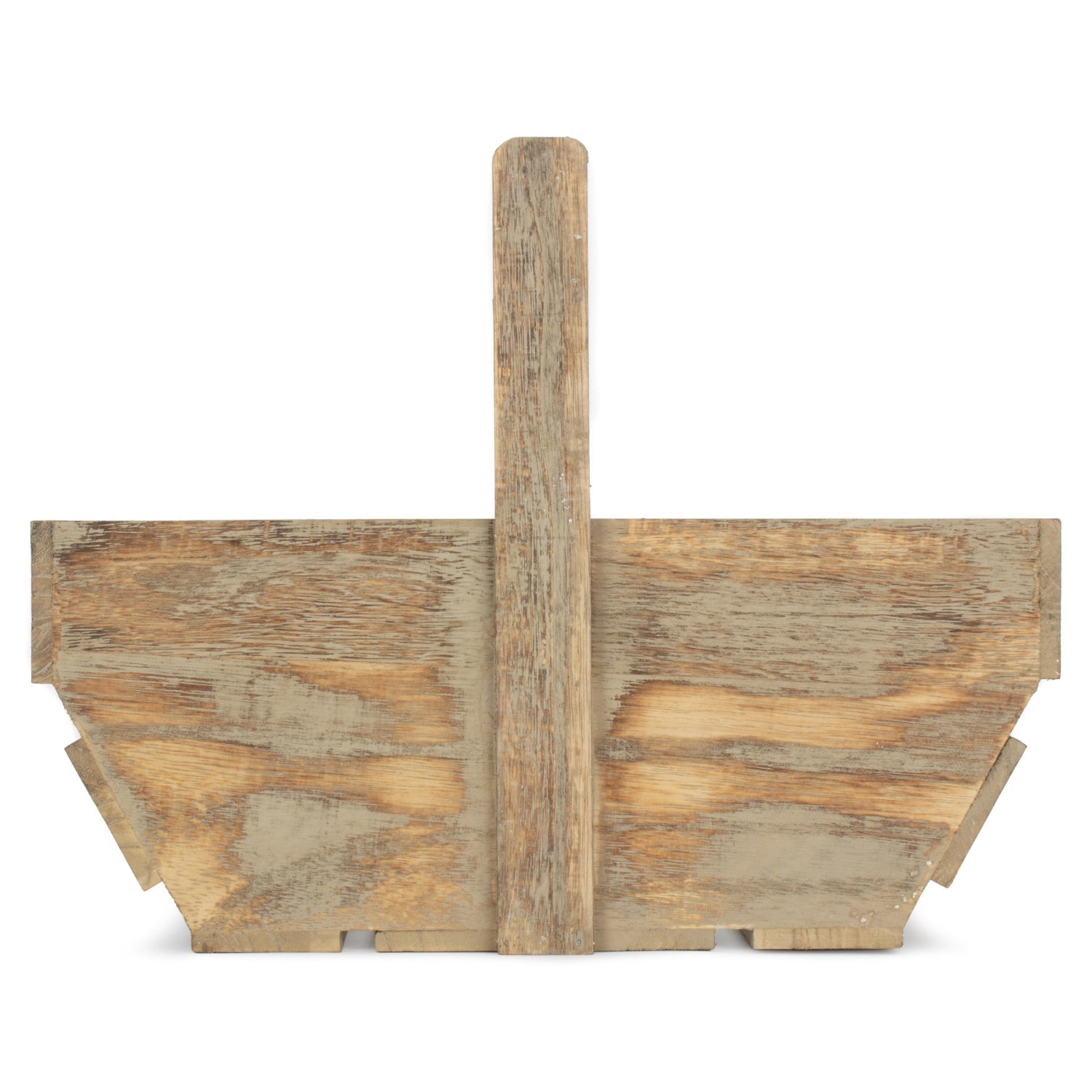 Large Oak Effect Wooden Trug - REGN