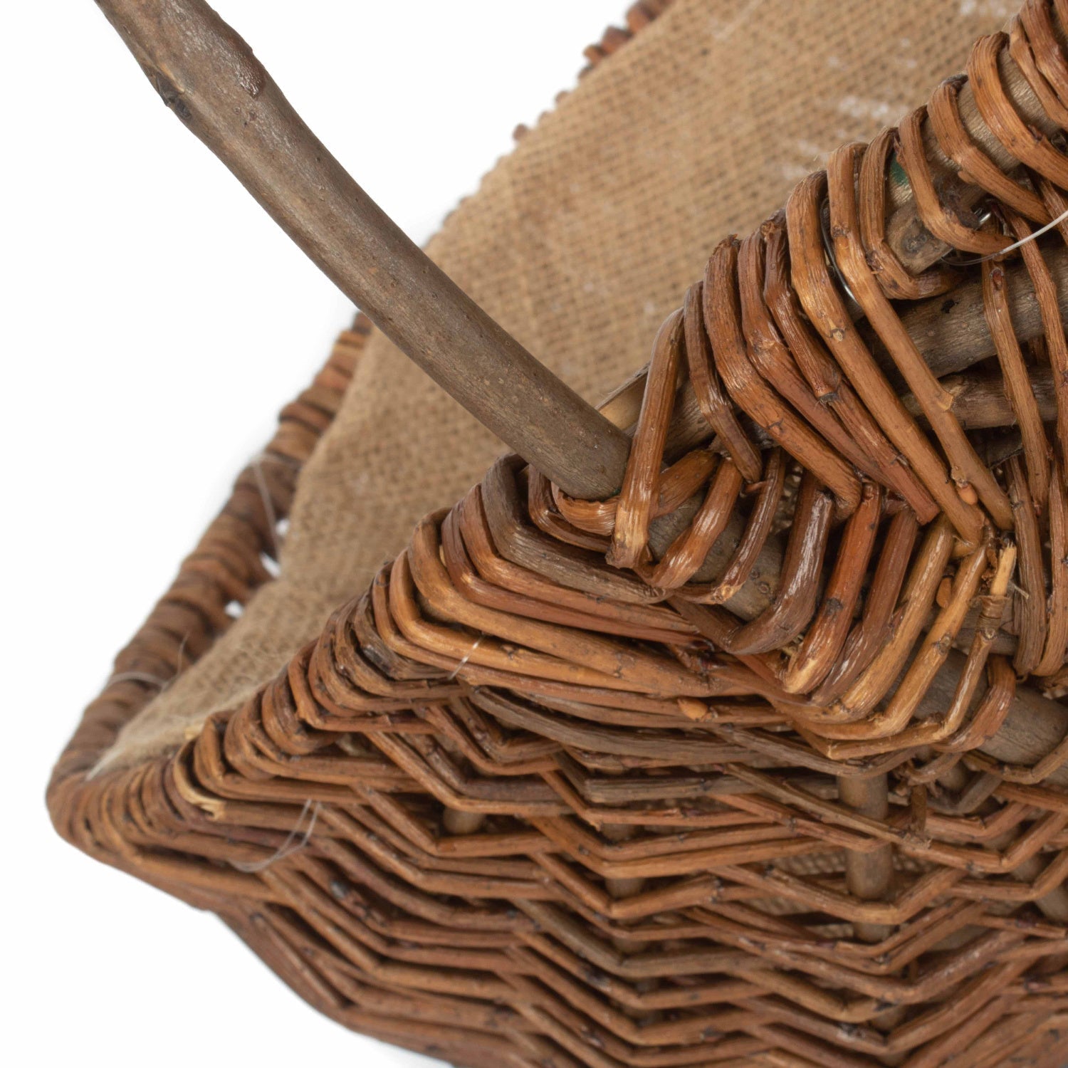 Large Oval Unpeeled Willow Garden Trug - REGN