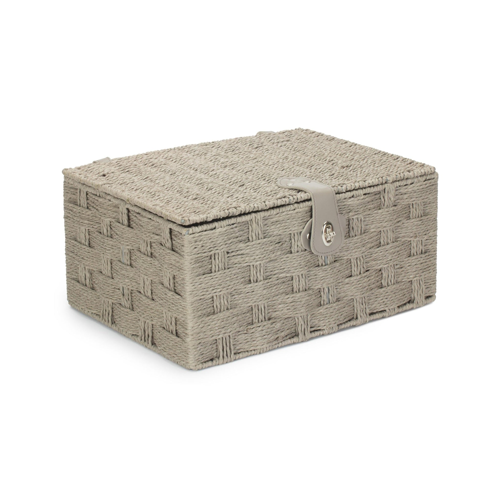 Large Paper Rope Hamper - Grey - REGN