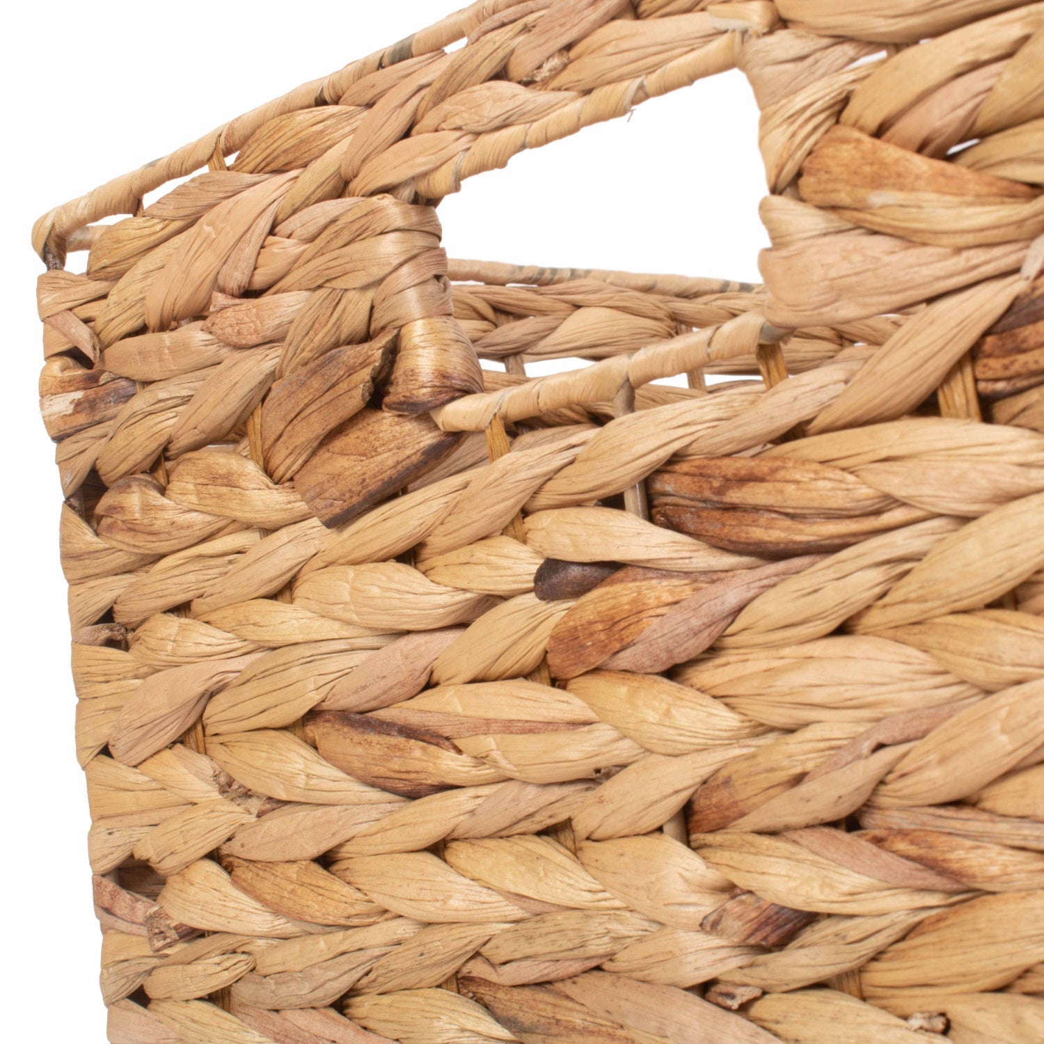 Large Rectangular Water Hyacinth Storage Basket - REGN