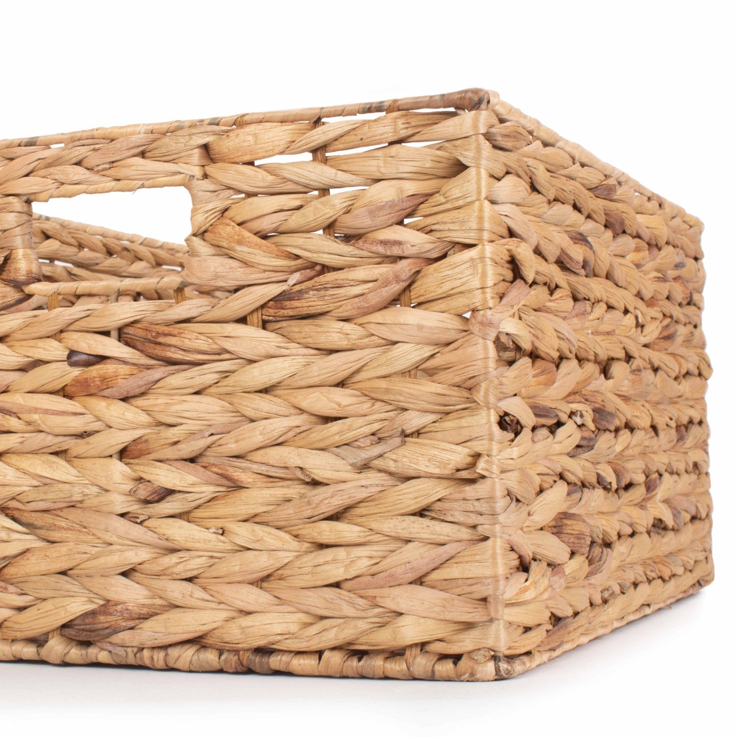 Large Rectangular Water Hyacinth Storage Basket - REGN