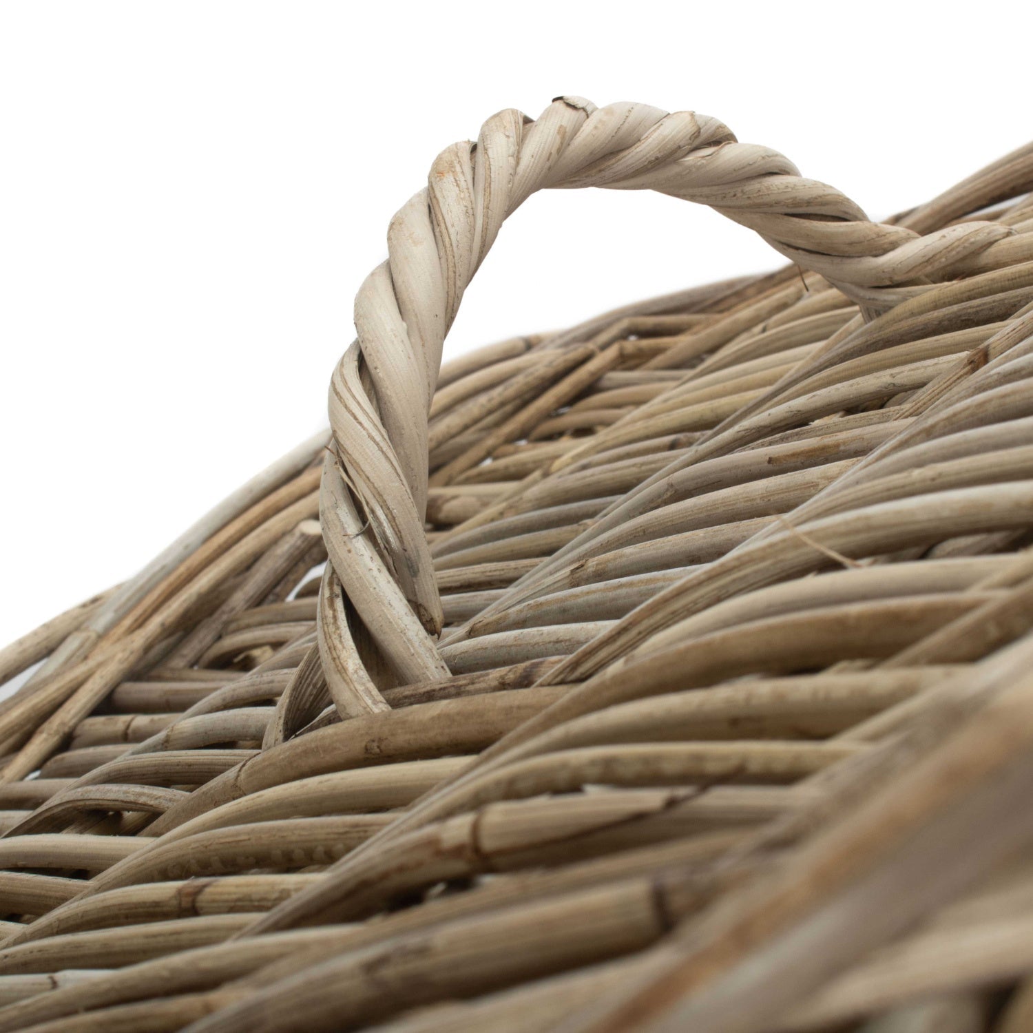 Large Square Rattan Laundry Hamper Basket - REGN
