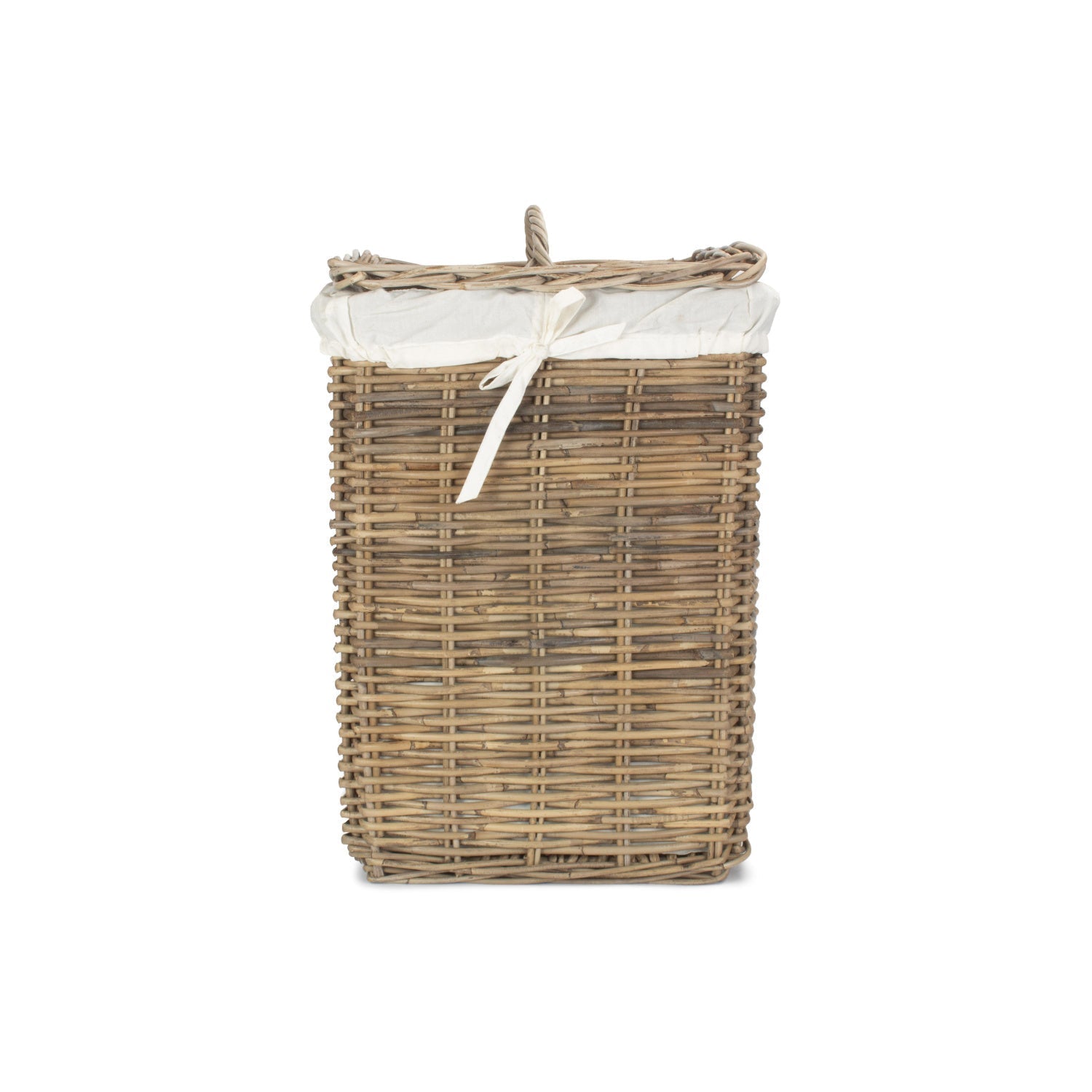 Large Square Rattan Laundry Hamper Basket - REGN