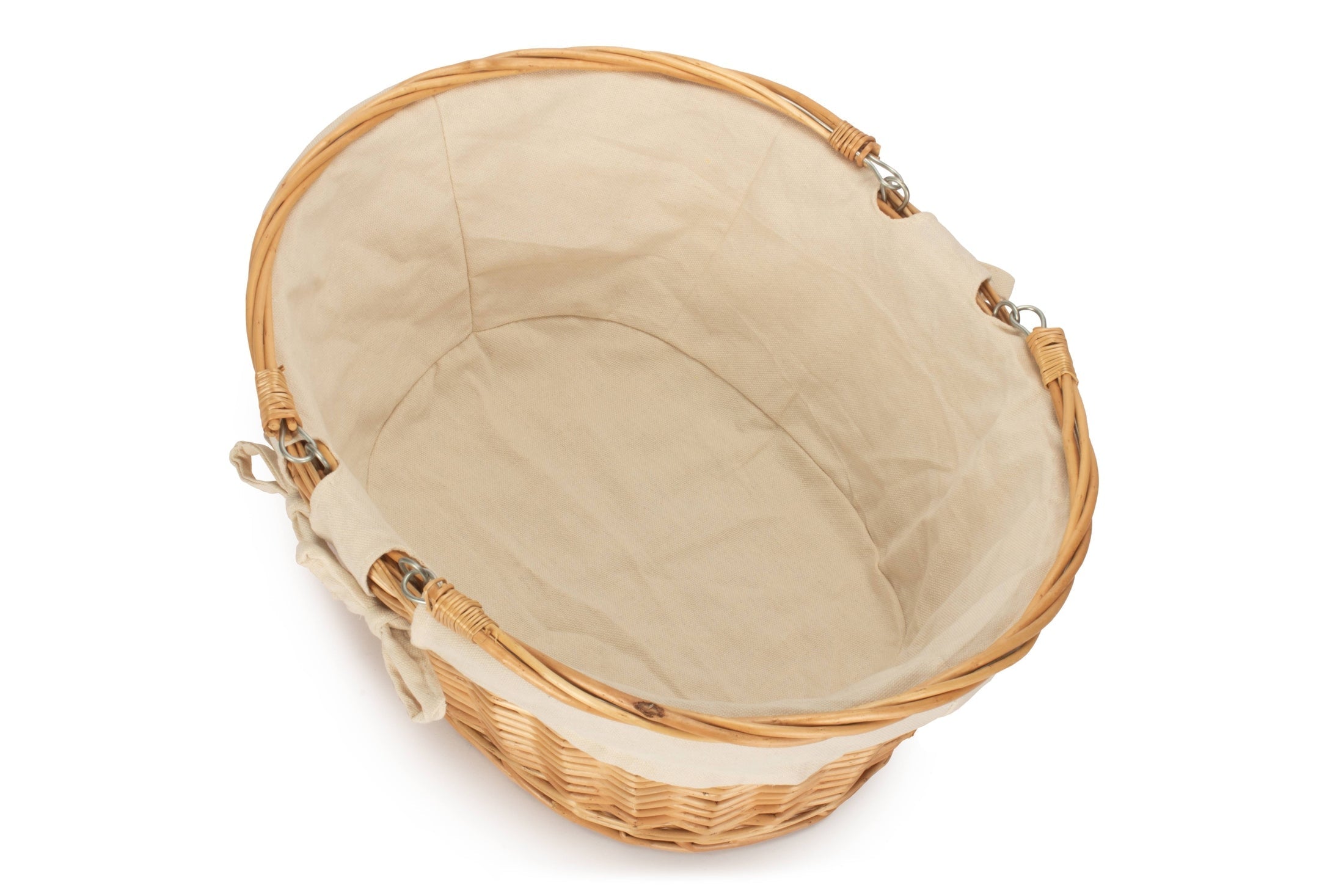Large Swing Handle Shopper With White Lining - REGN