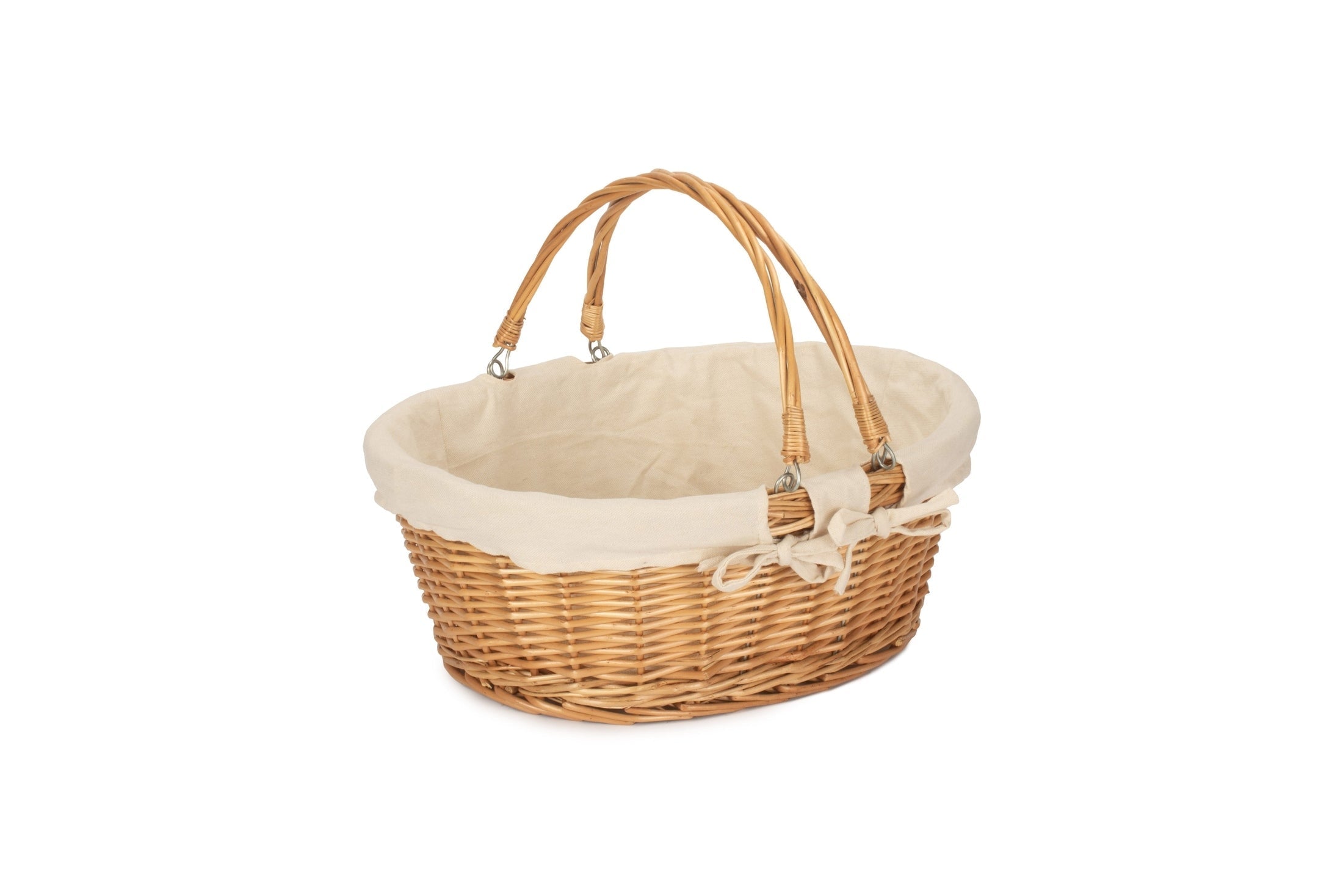 Large Swing Handle Shopper With White Lining - REGN