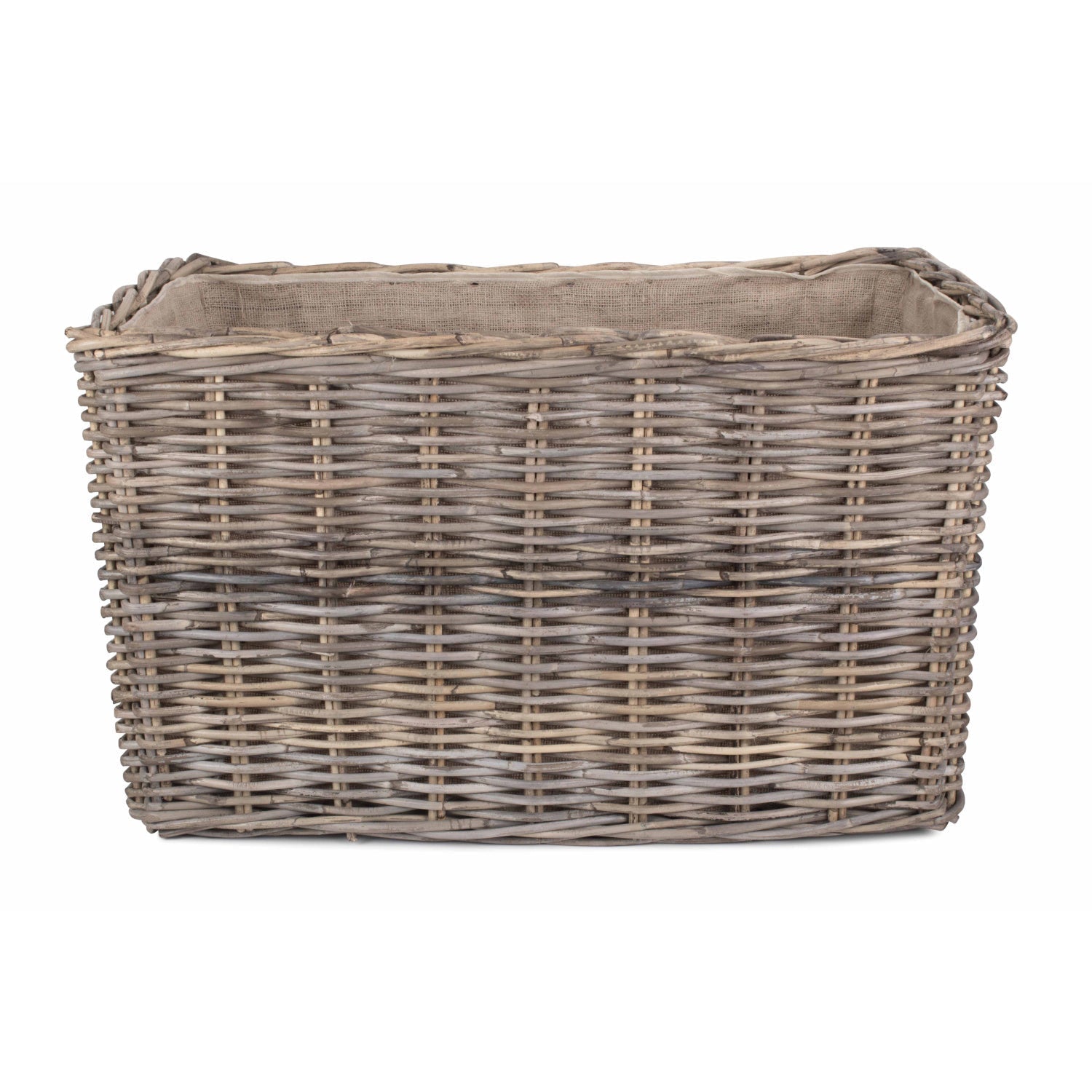 Large Under Bench Basket With Hessian Lining - REGN