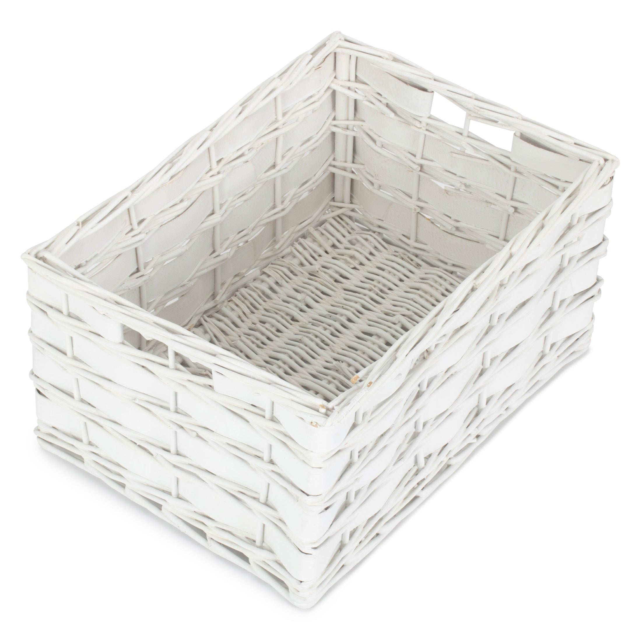 Large White Scandi Storage Basket - REGN
