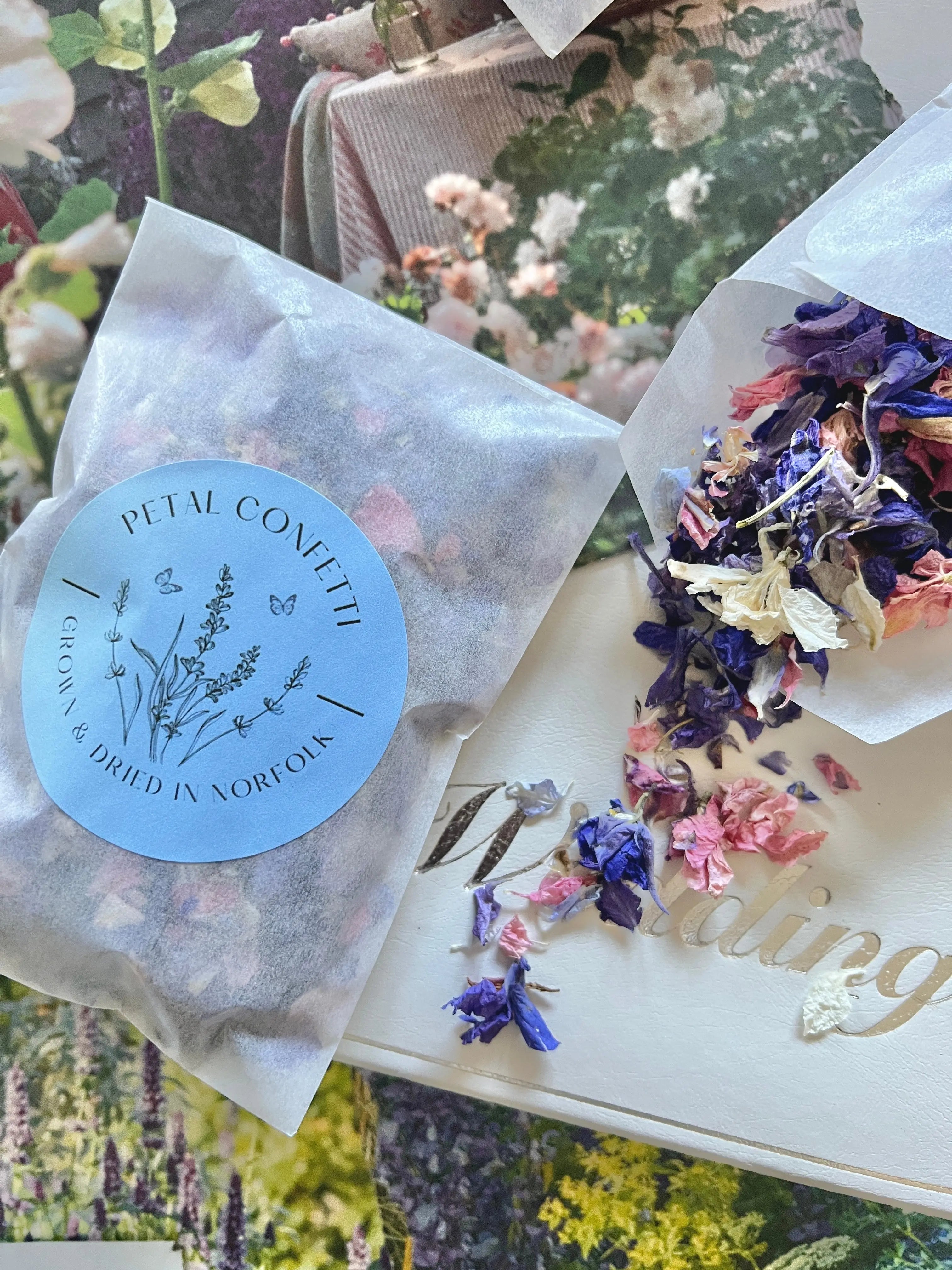 Larkspur Confetti (Mixed Colours) 4g - REGN