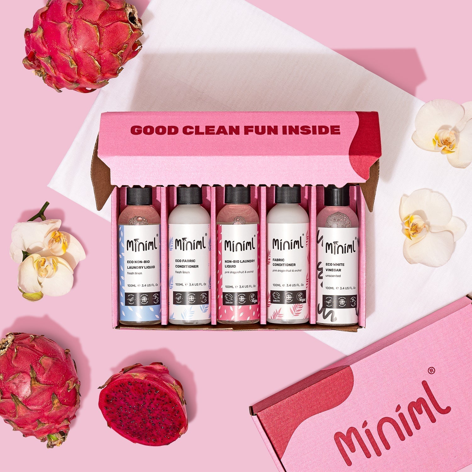 Laundry Trial + Travel Set - 5 x 100ml Bundle - REGN