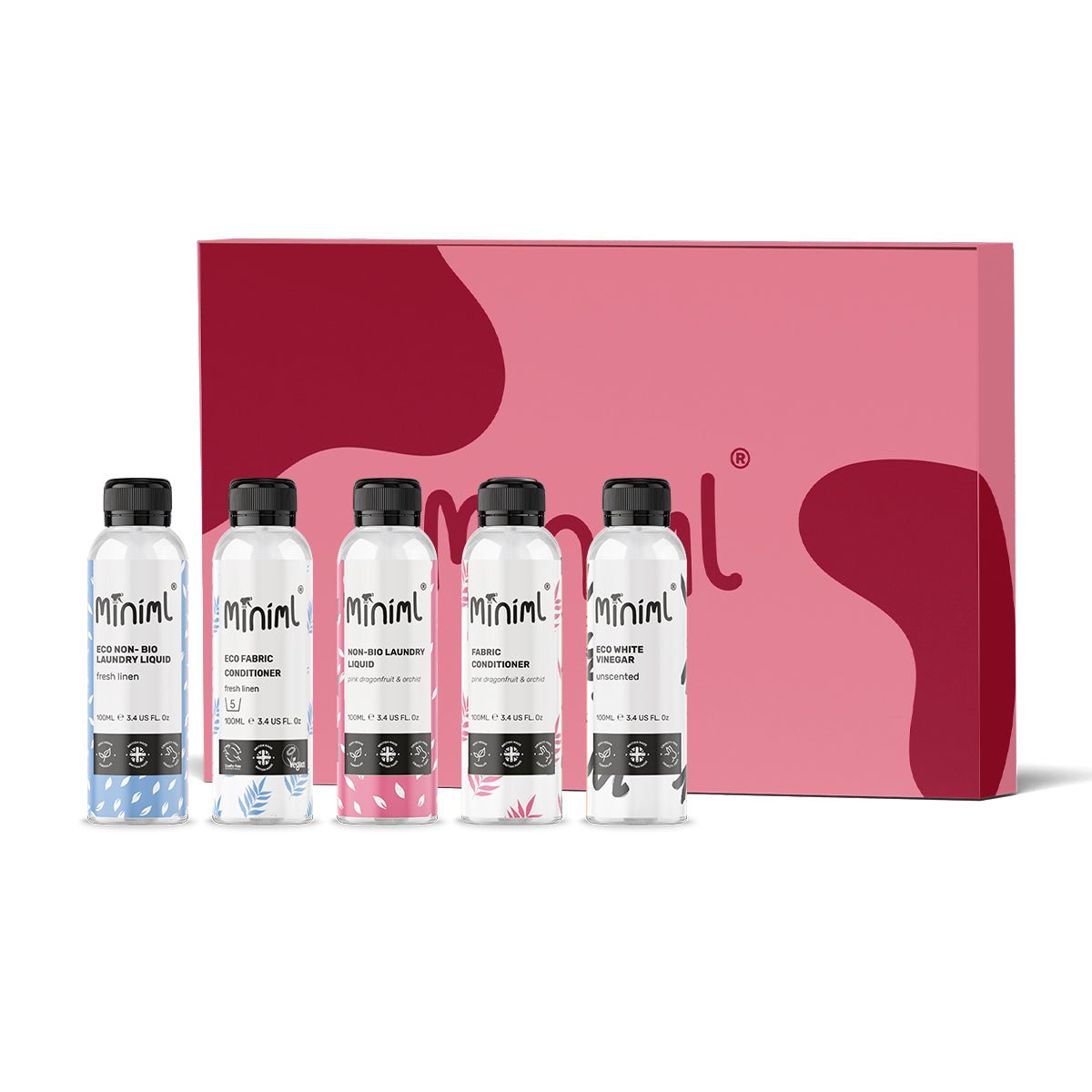 Laundry Trial + Travel Set - 5 x 100ml Bundle - REGN