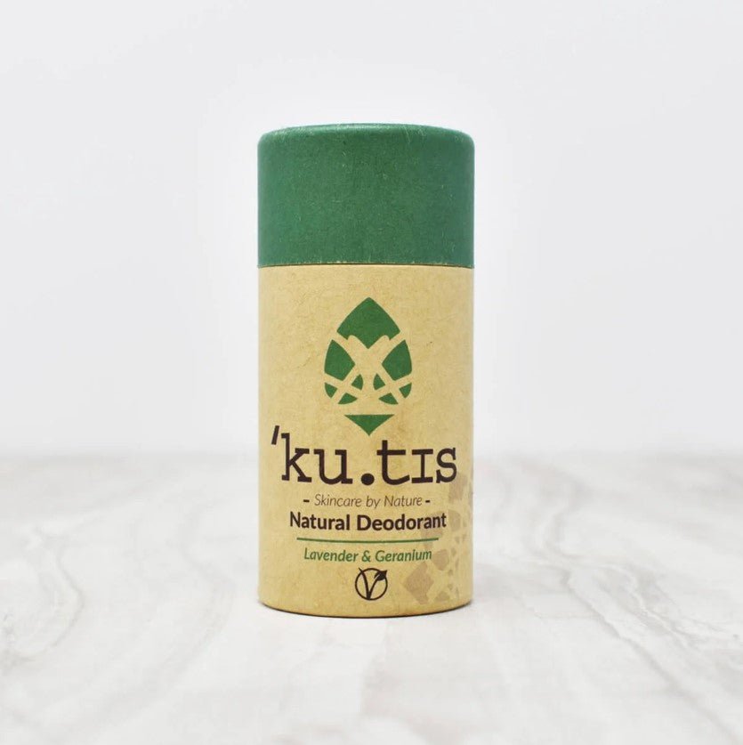 Lavender & Geranium Natural Roll On Eco Friendly Deodorant, Plastic Free Anti Perspirant - REGN