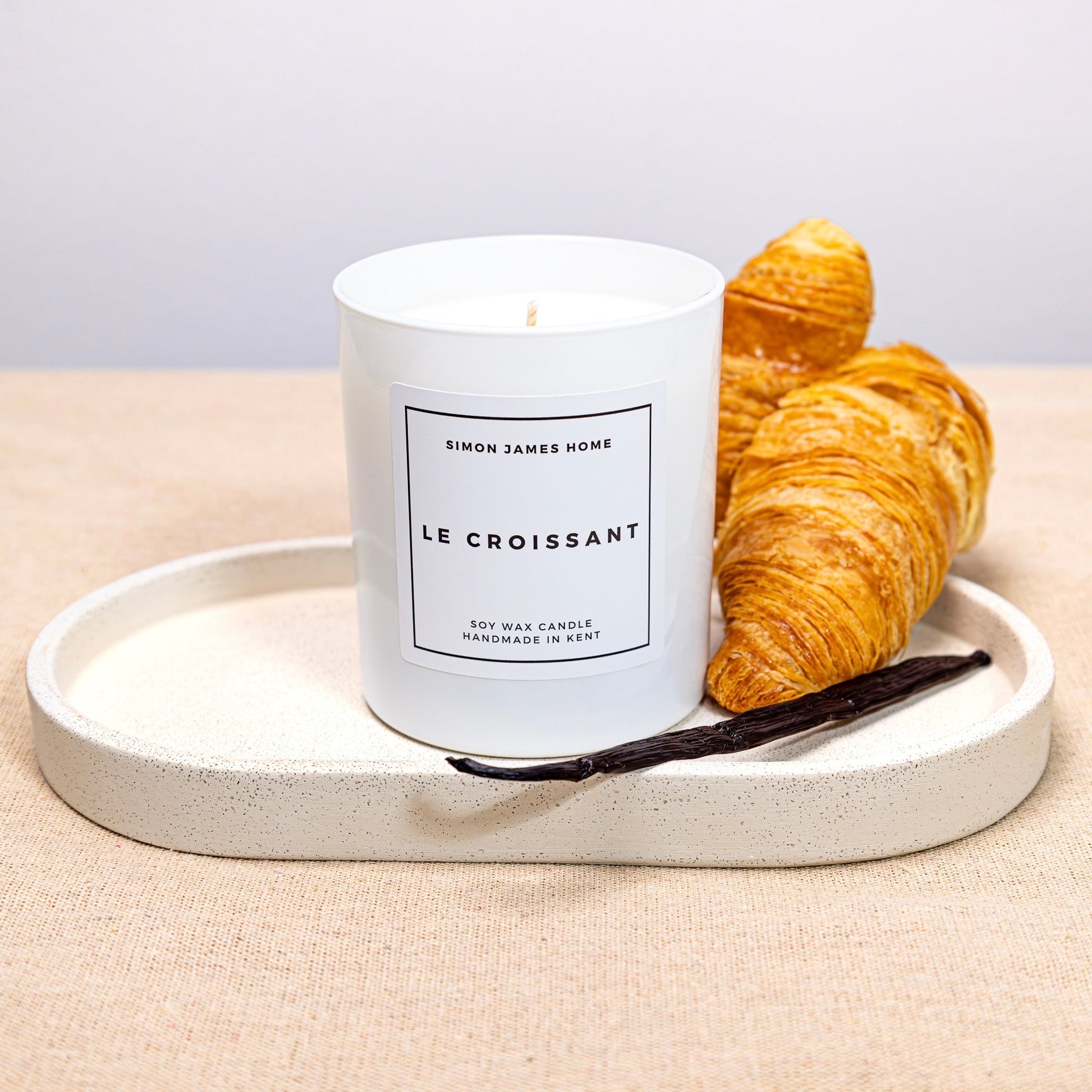 Le Croissant Candle - Handmade Soy Wax - The Ultimate Croissant Candle - REGN