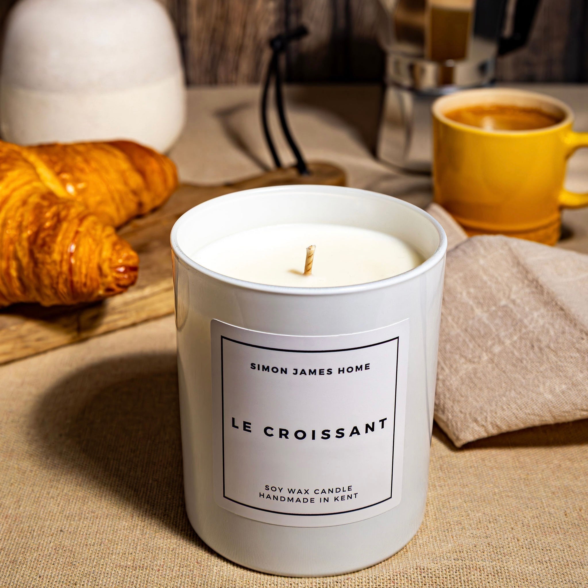 Le Croissant Candle - Handmade Soy Wax - The Ultimate Croissant Candle - REGN