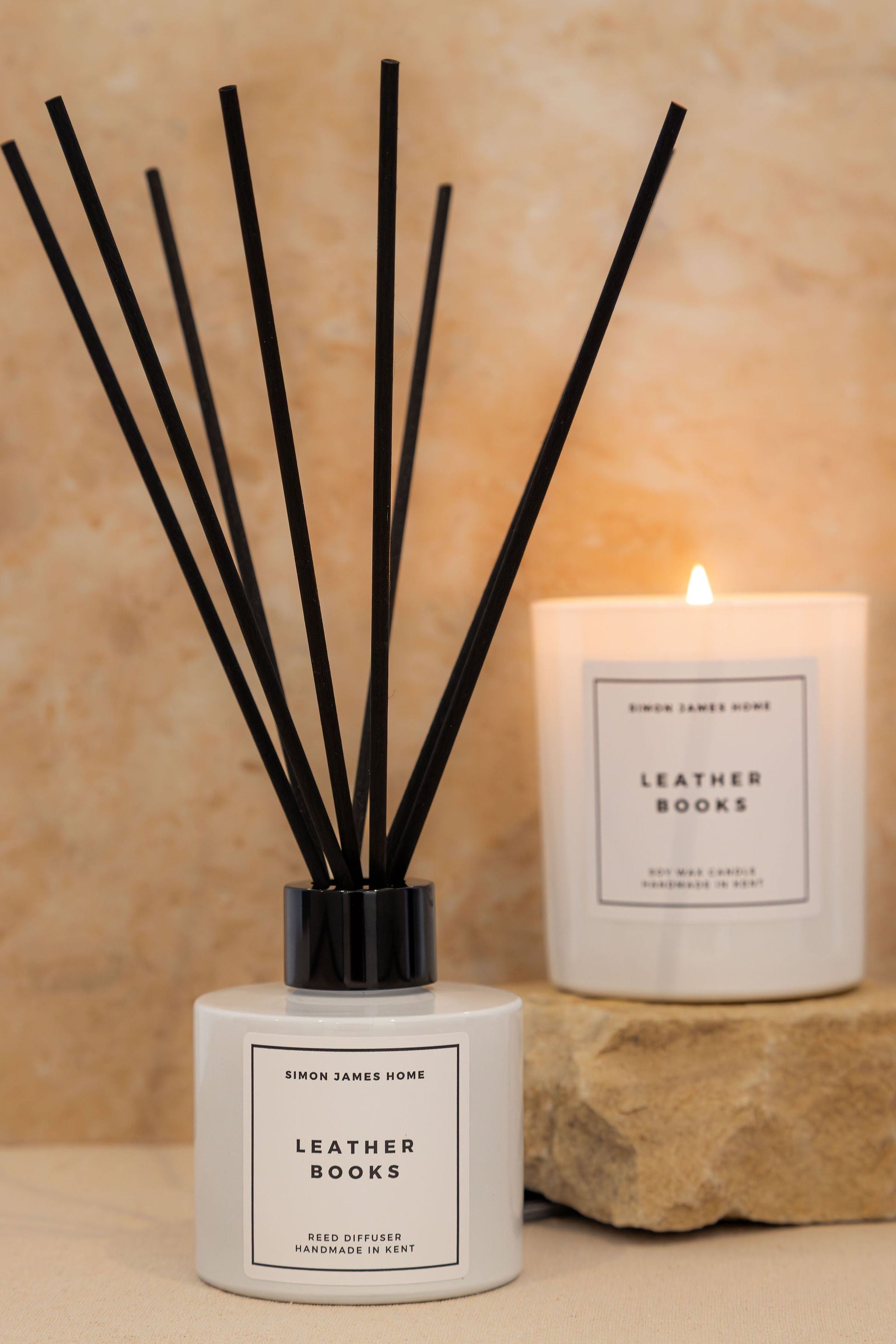 Leather Books Reed Diffuser - REGN