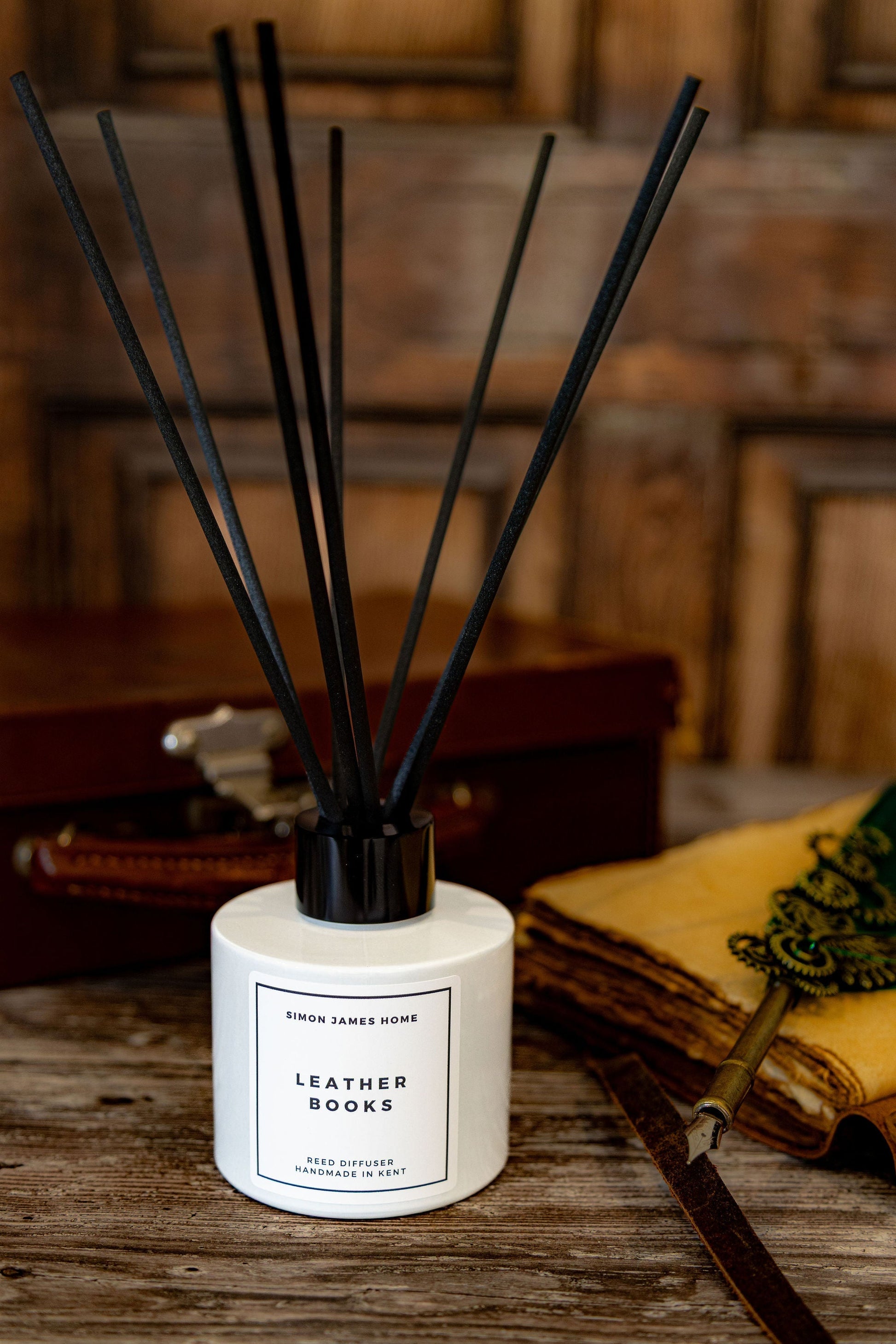Leather Books Reed Diffuser - REGN