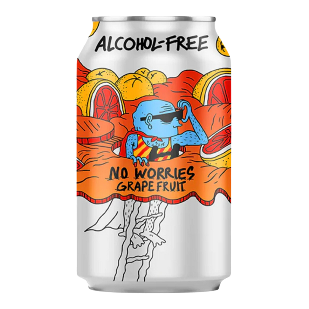 Lervig No Worries Grapefruit IPA - Non Alcoholic IPA - REGN