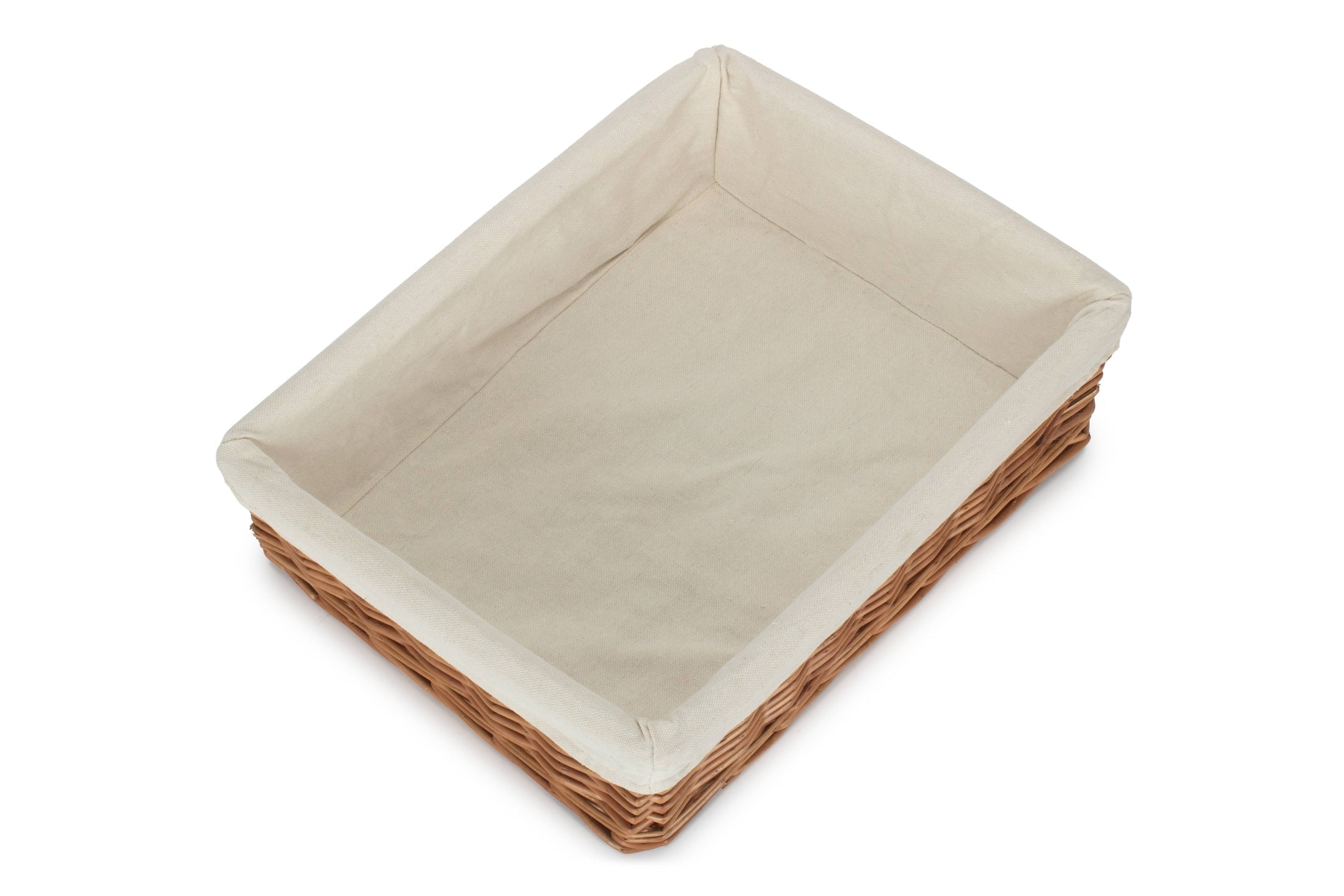Lined Large Double Steamed Storage Tray Basket - REGN