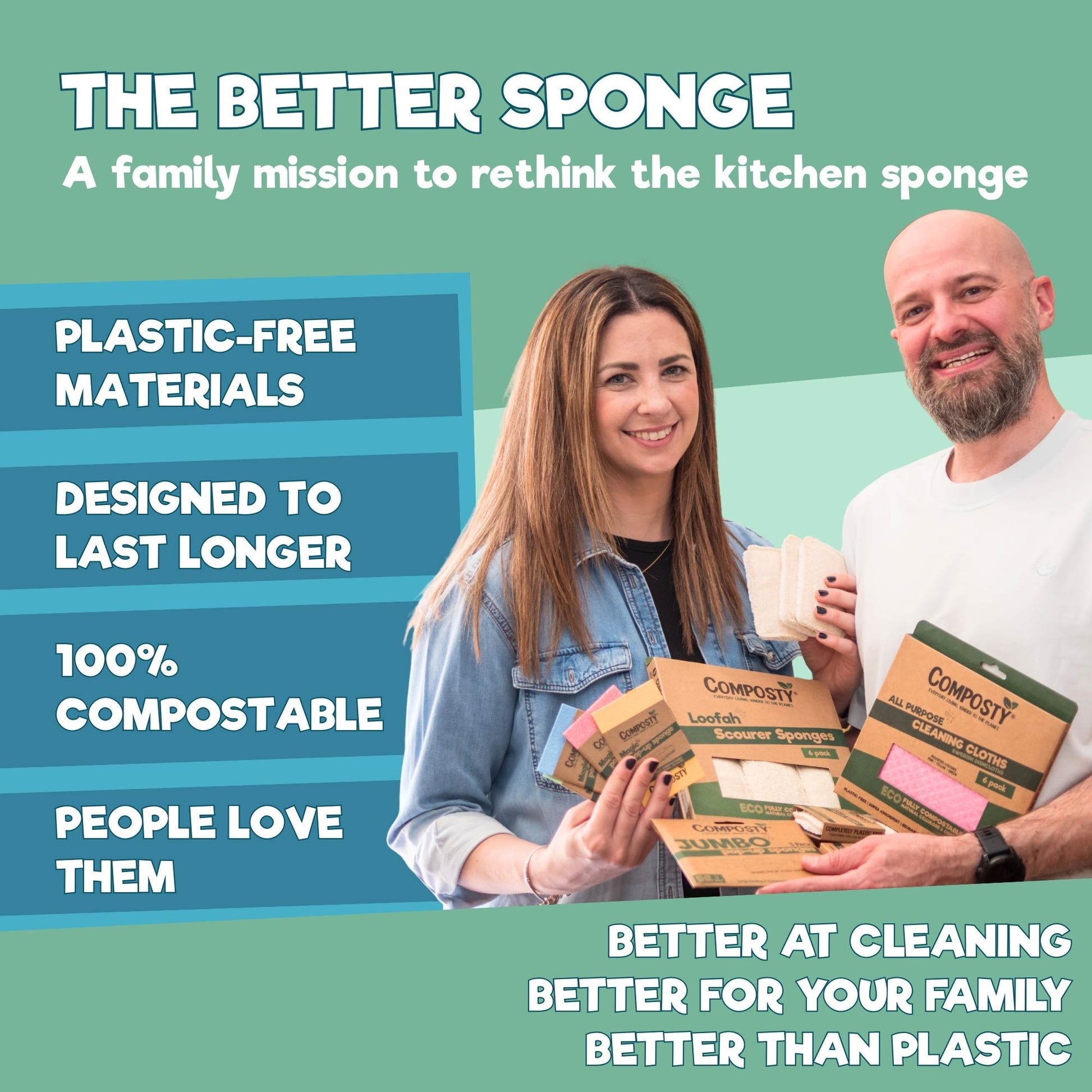 Loofah Scourer Eco Sponges - REGN