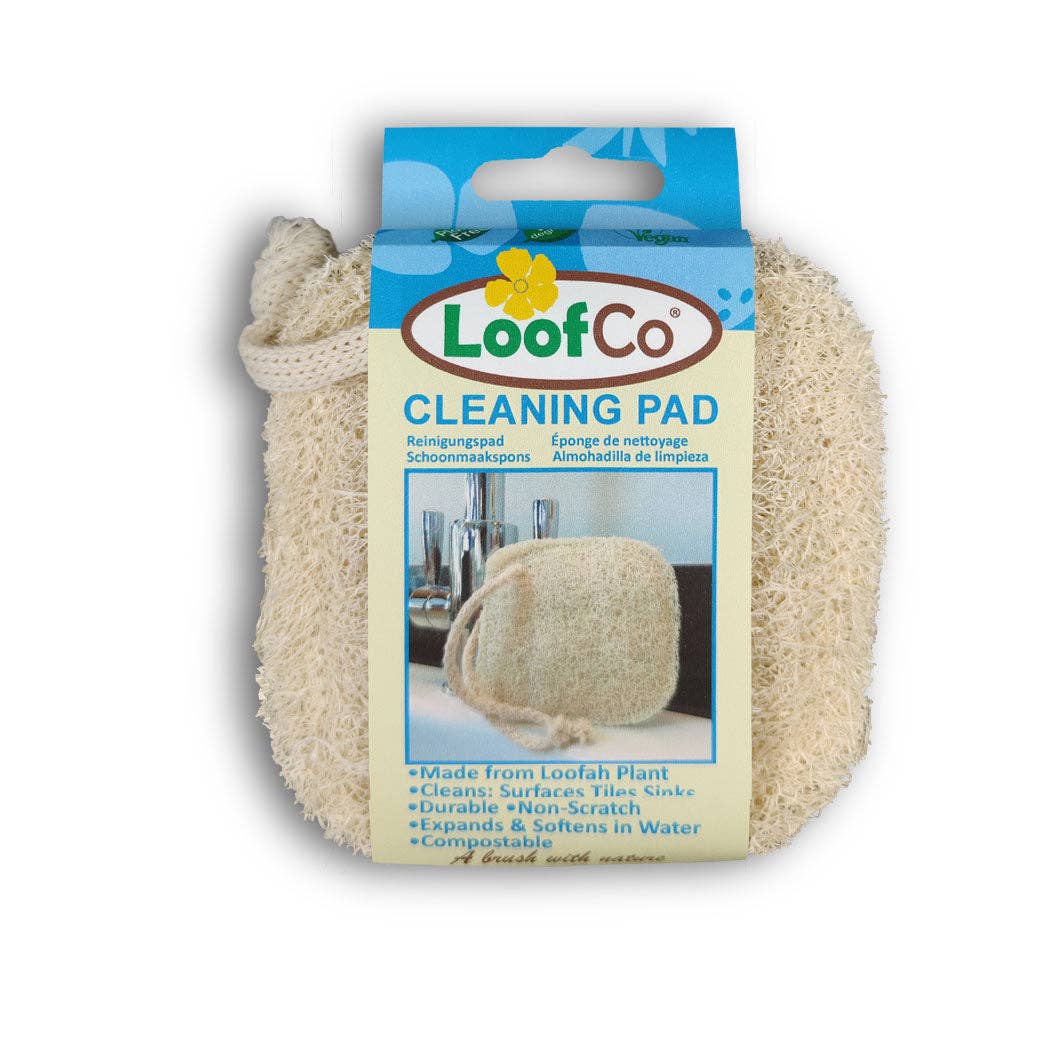 LoofCo Cleaning Pad – Natural Loofah Scrubber for Surfaces - REGN