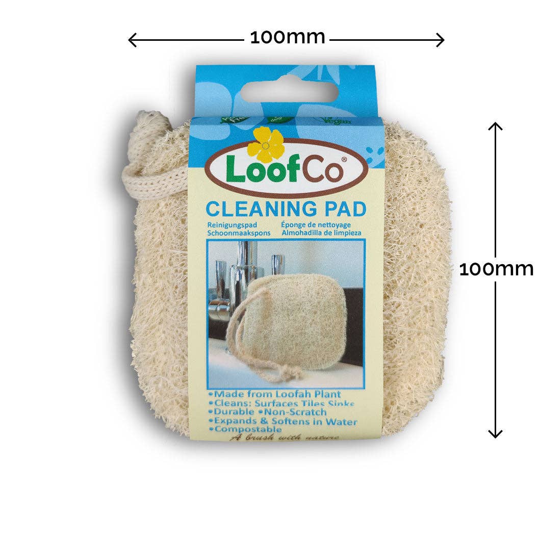 LoofCo Cleaning Pad – Natural Loofah Scrubber for Surfaces - REGN