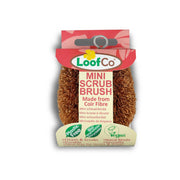 LoofCo Mini Scrub Brush – Natural Coconut Coir Fibre Cleaning Brush - REGN