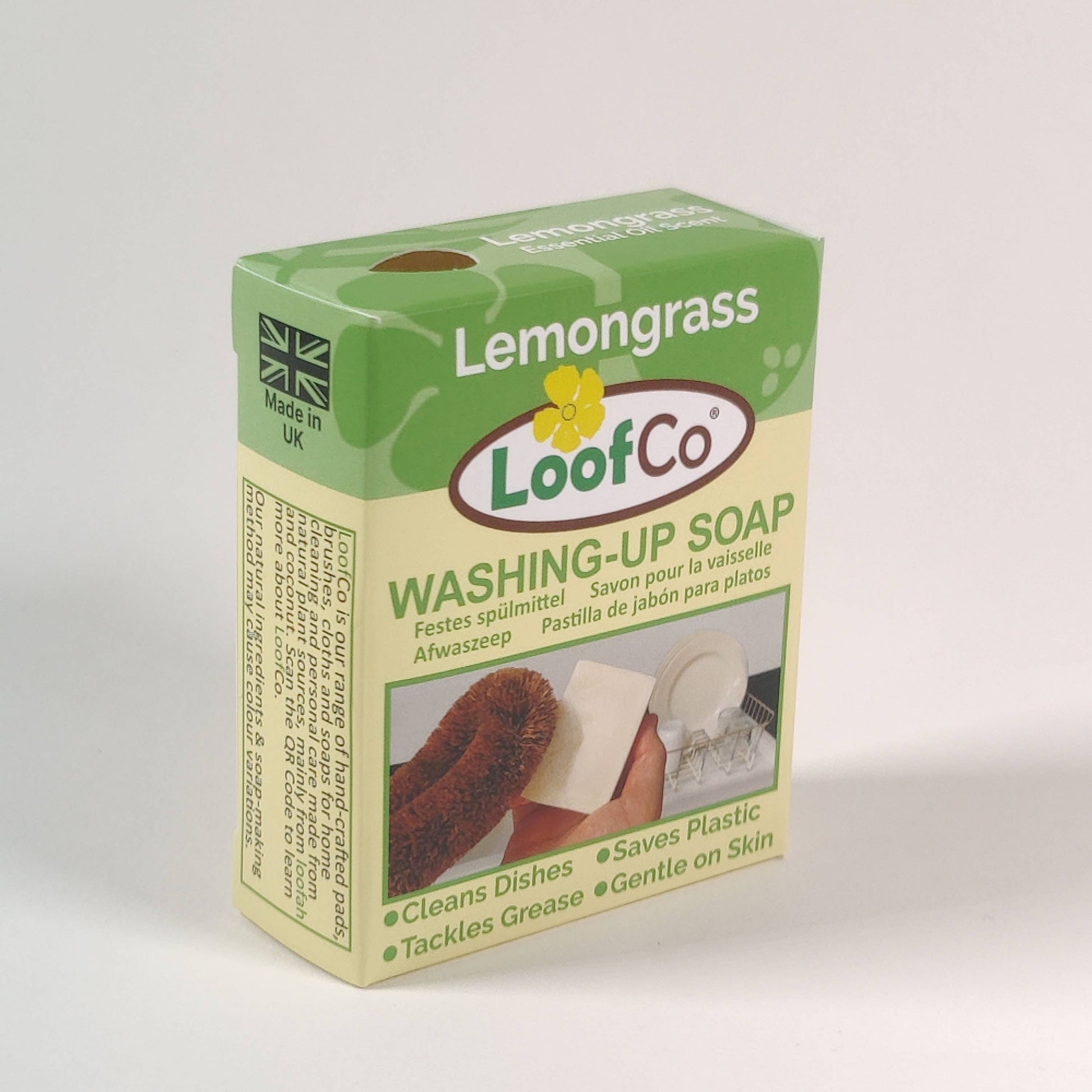 LoofCo Washing - Up Soap Bar 100g – Palm Oil Free Lemongrass - REGN