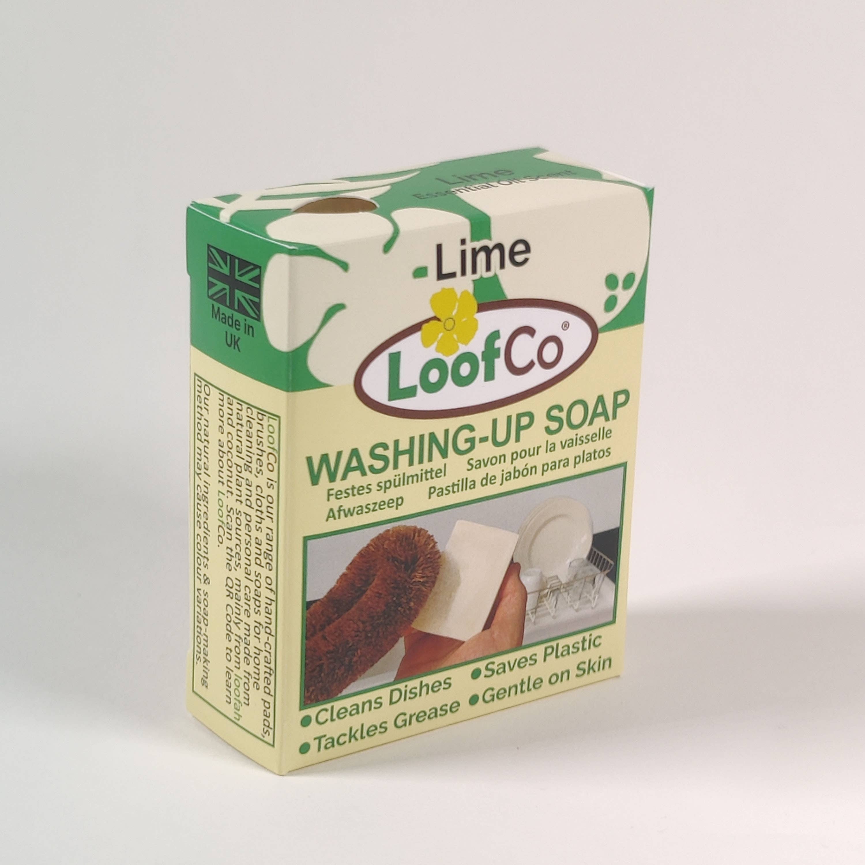 LoofCo Washing - Up Soap Bar 100g – Palm Oil Free Lime - REGN