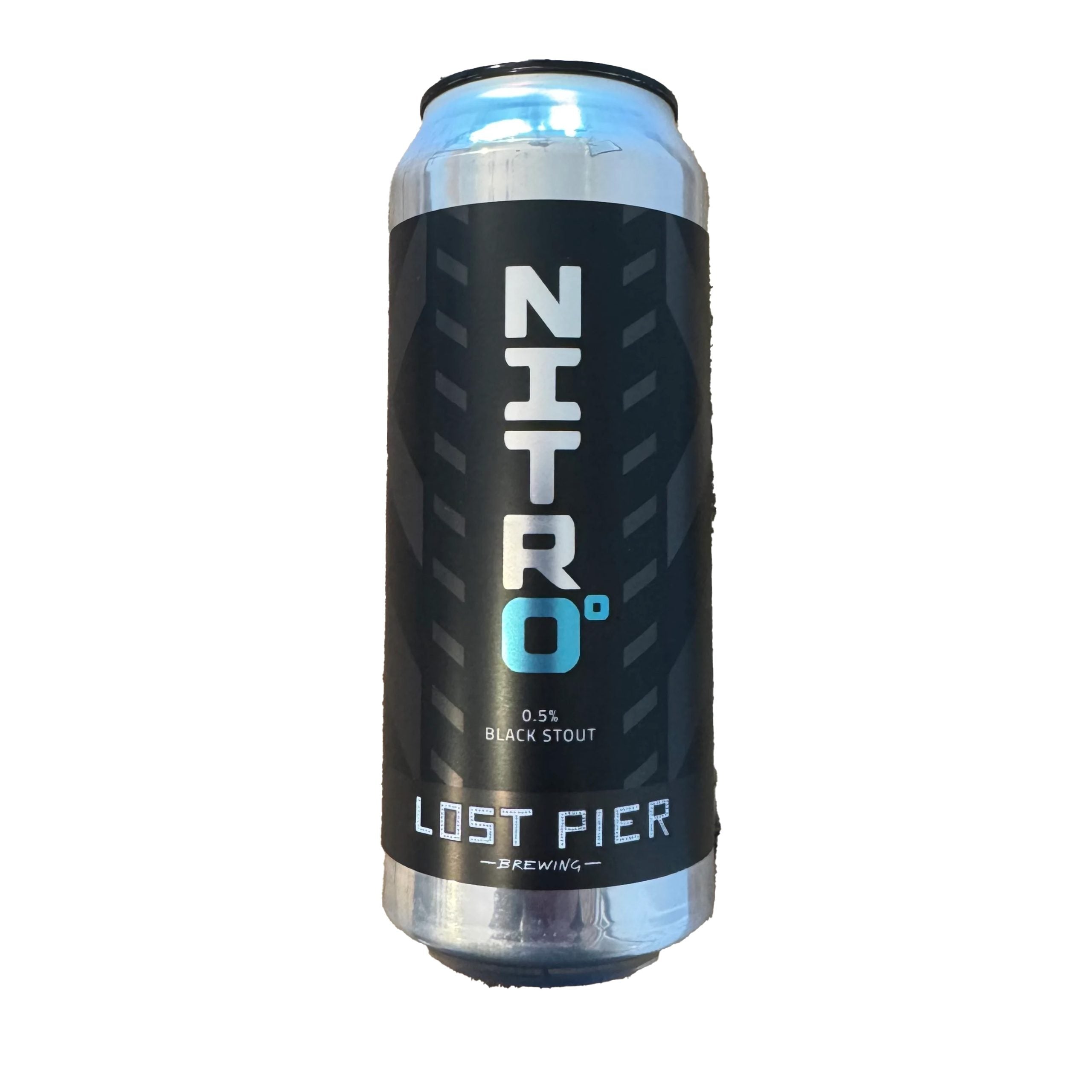 Lost Pier Nitro Stout 0.5% – Alcohol Free Nitro Stout 440ml - REGN