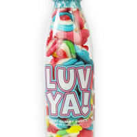 Luv Ya Sweet Bottle – Strawberry & Vanilla Gummy Hearts - REGN